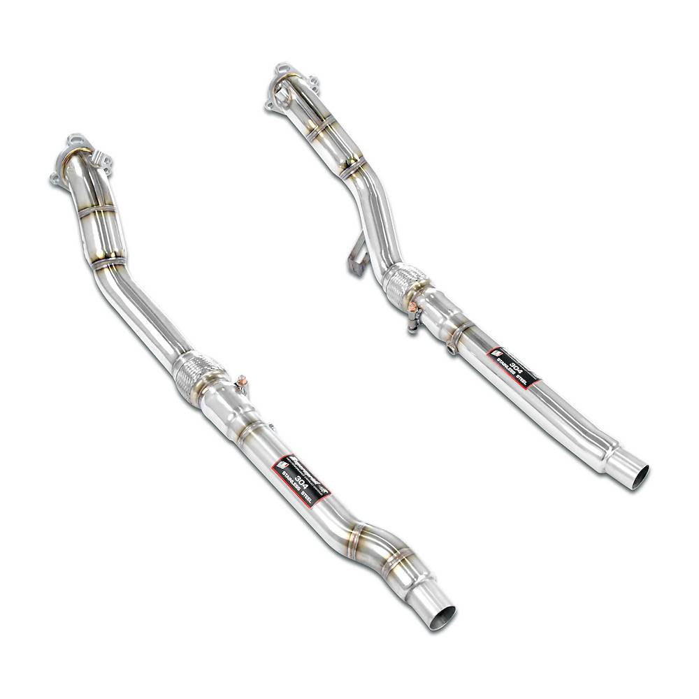 Kit downpipe Destro + Sinistro<br>(Sostituisce catalizzatore)
