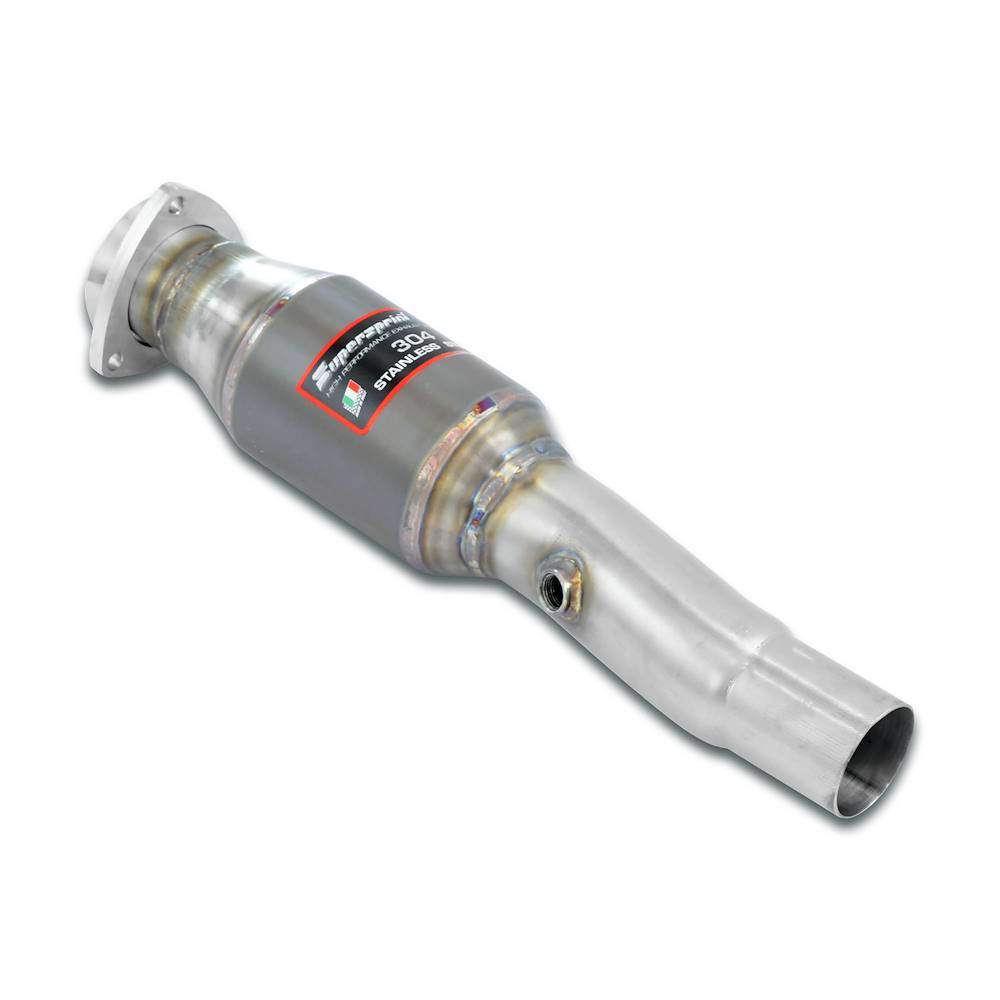 Anteriore destro con catalizzatore metallico