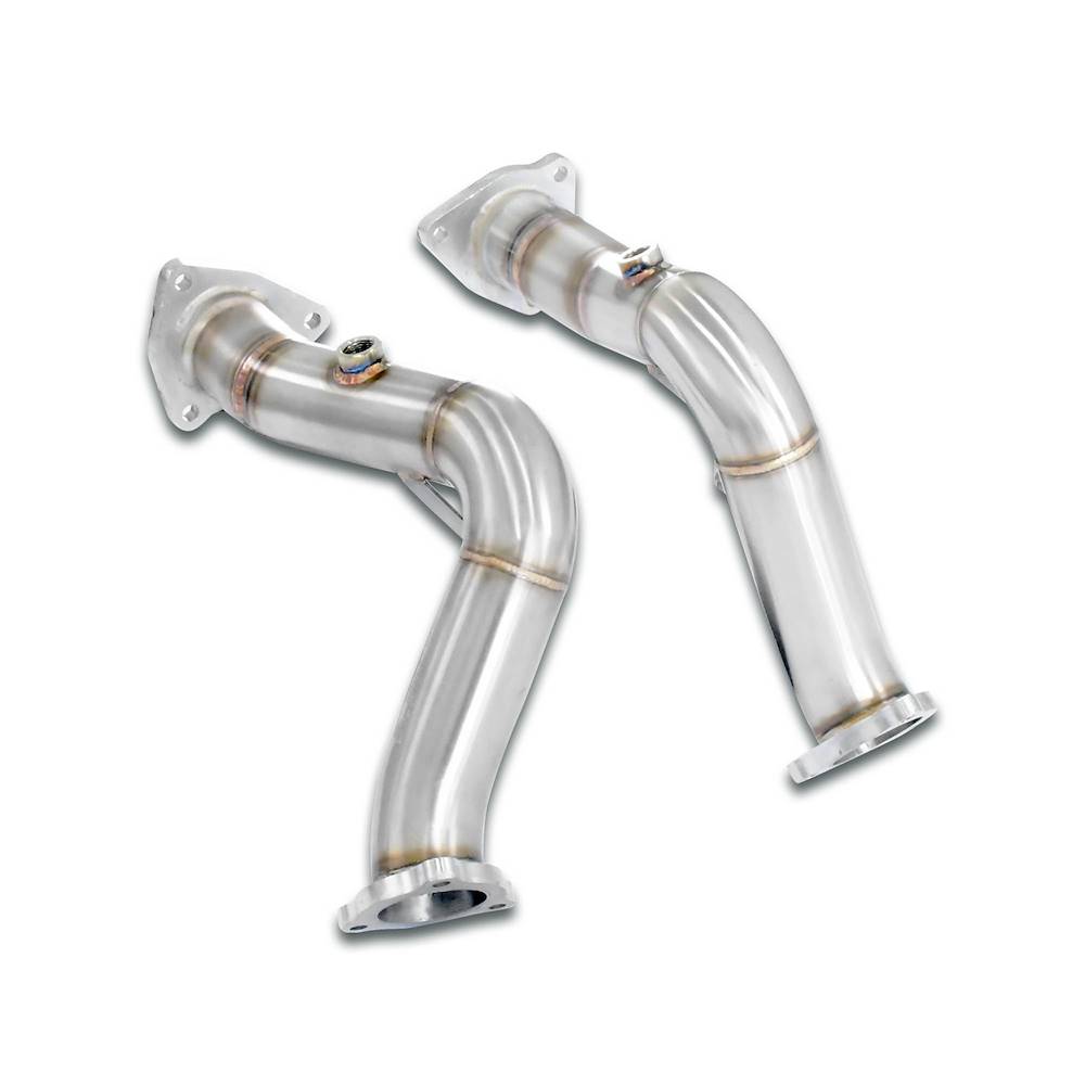 Downpipe destro + sinistro<br>(Sostituisce catalizzatore di serie - Guida a sinistra)
