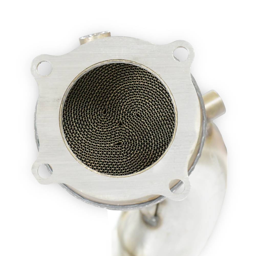Downpipe + catalizzatore metallico<br>(Guida a sinistra)