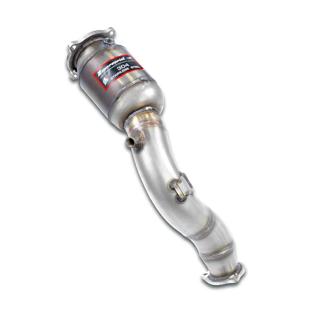Downpipe + catalizzatore metallico<br>(Guida a sinistra)
