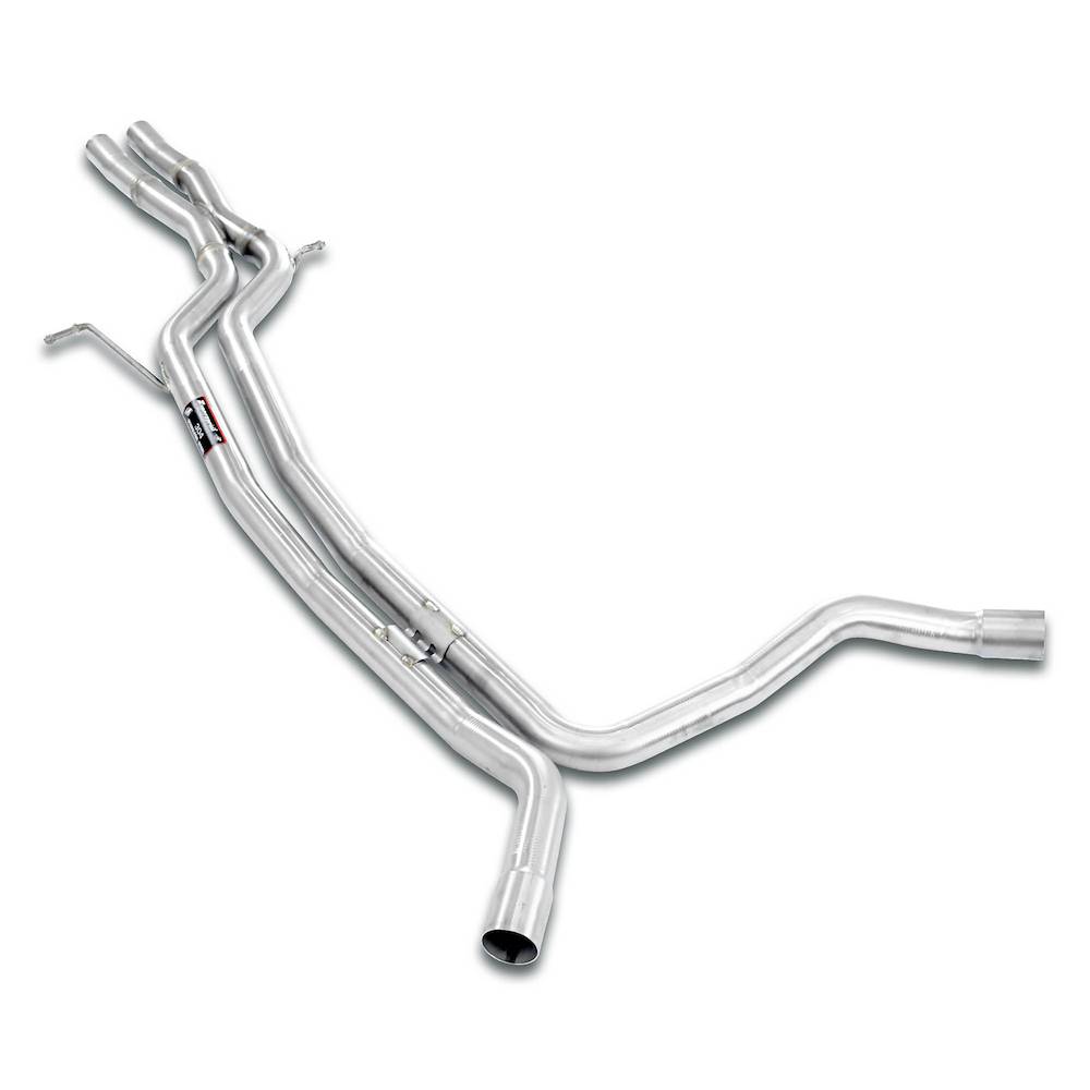 Tubo centrale "Race" X-Pipe<br>(Sostituisce silenziatore centrale serie)