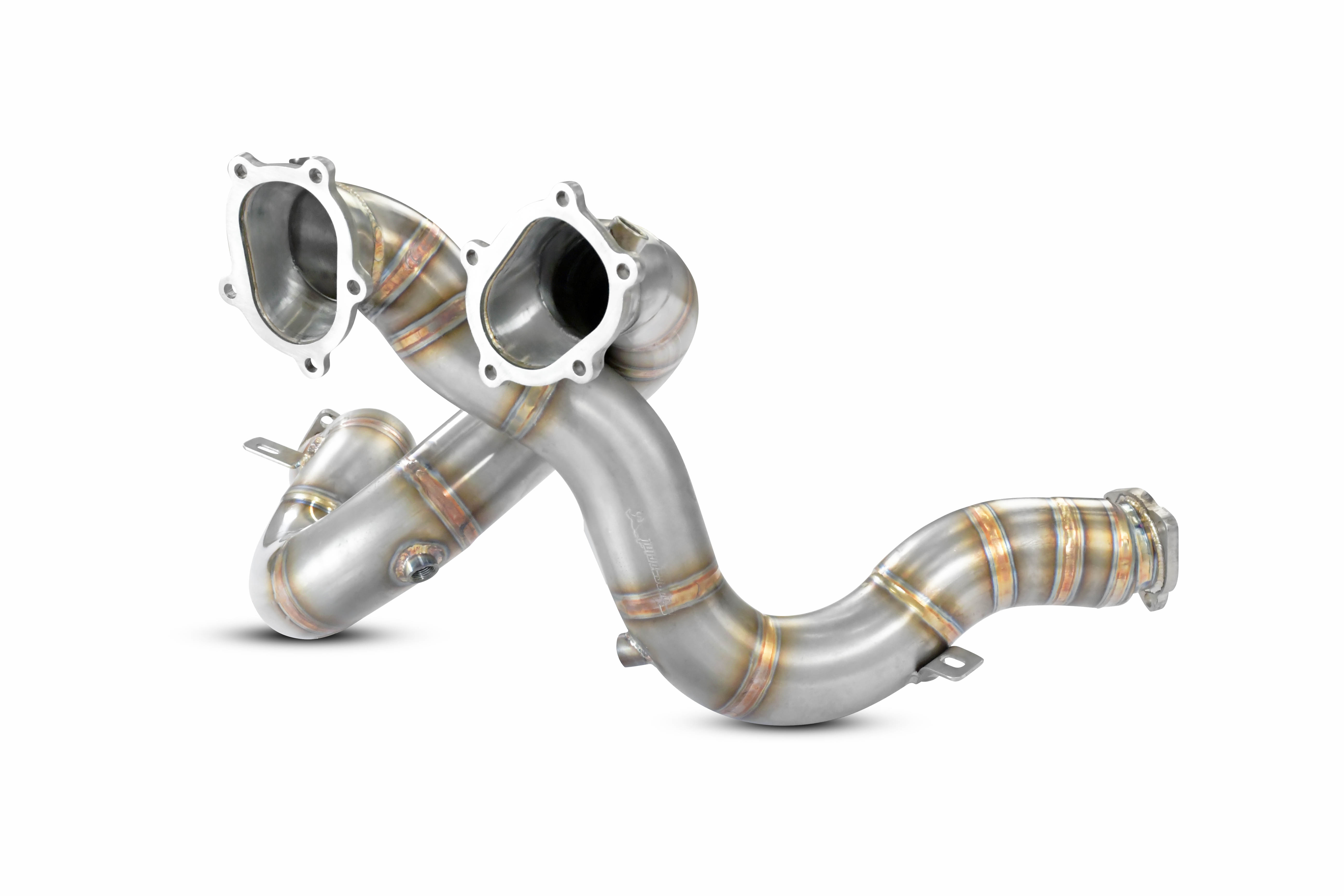 Kit downpipe Destro + Sinistro<br>(Sostituisce catalizzatore)