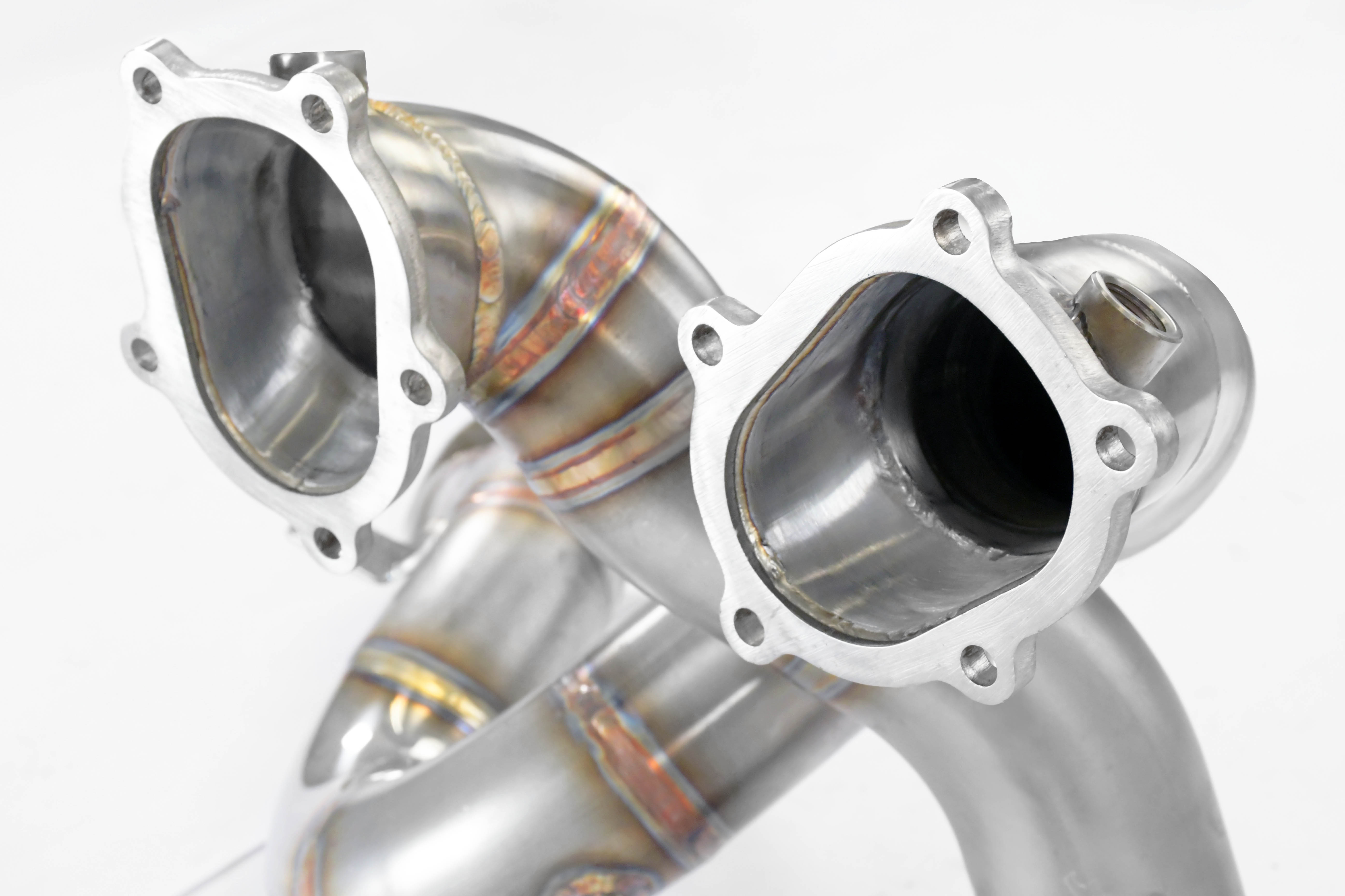 Kit downpipe Destro + Sinistro<br>(Sostituisce catalizzatore)