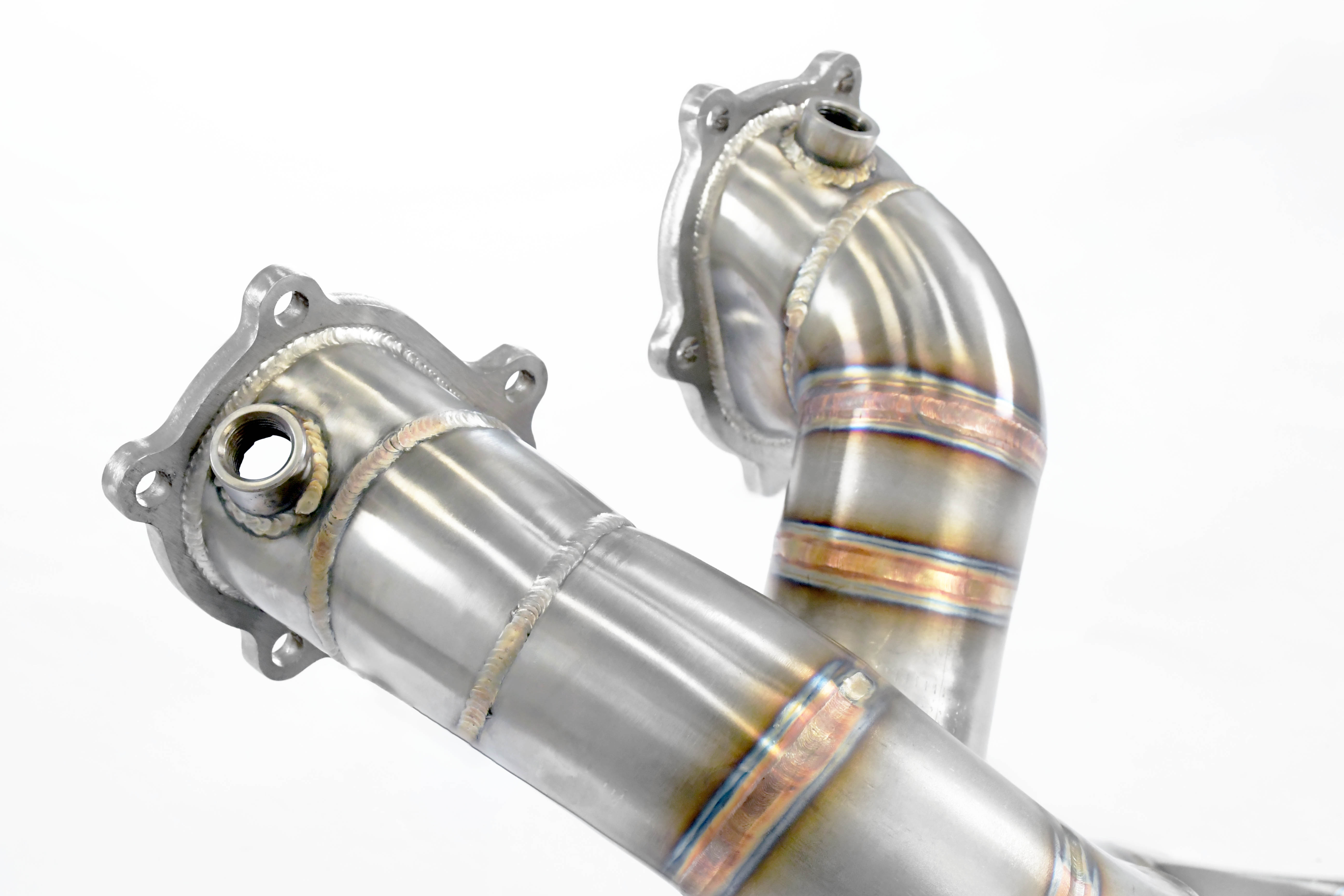 Kit downpipe Destro + Sinistro<br>(Sostituisce catalizzatore)