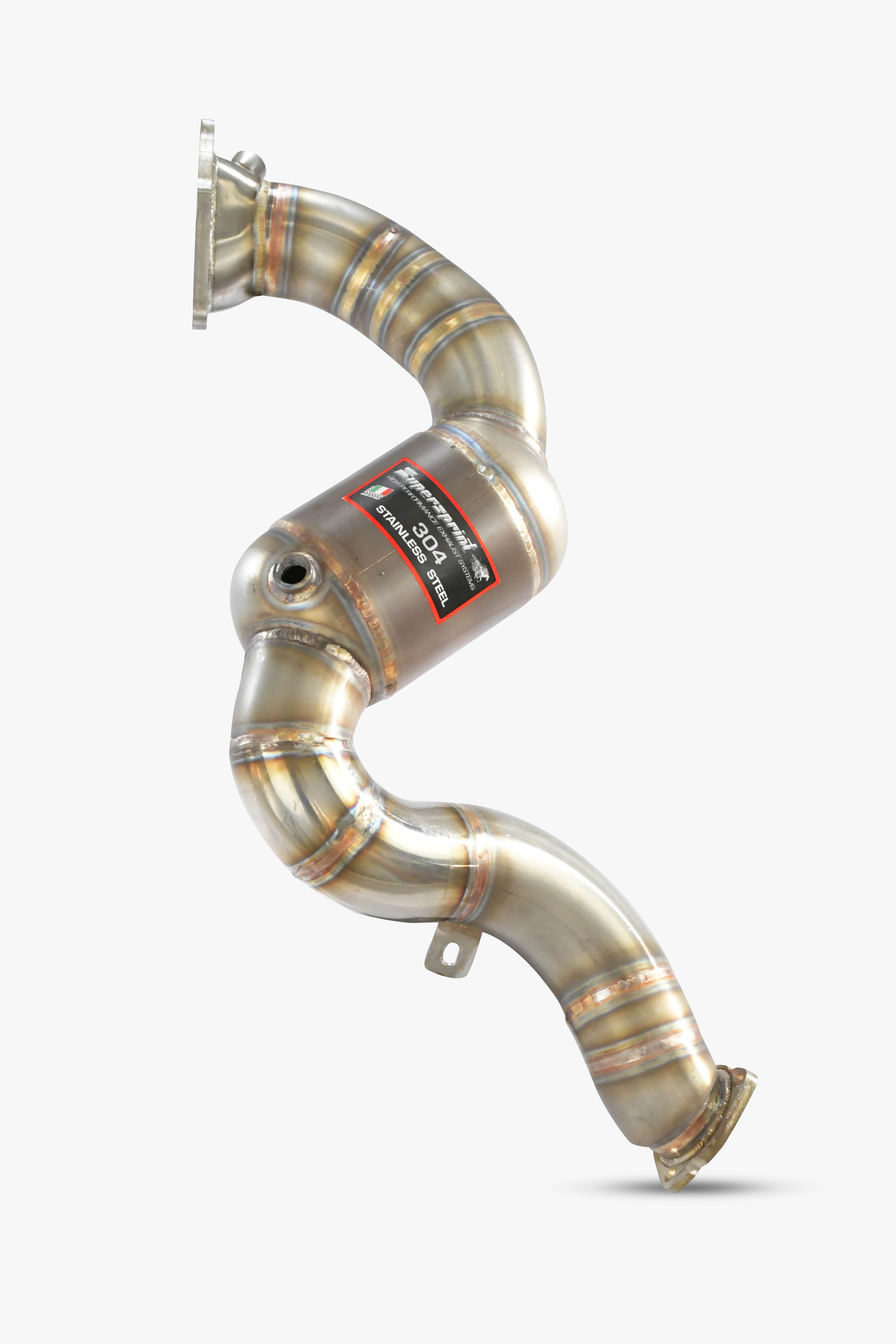 Downpipe Destro + Catalizzatore metallico