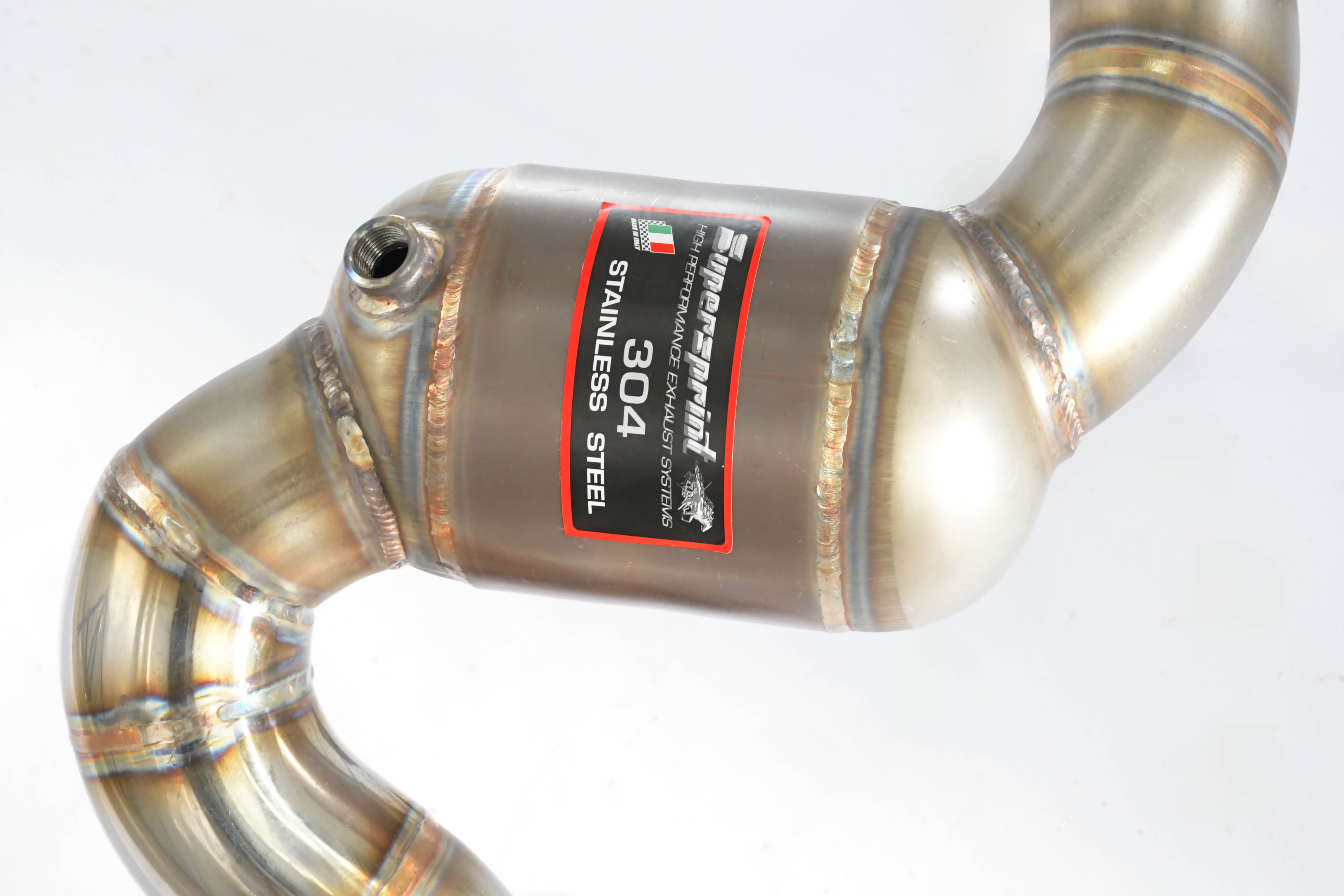 Downpipe Destro + Catalizzatore metallico