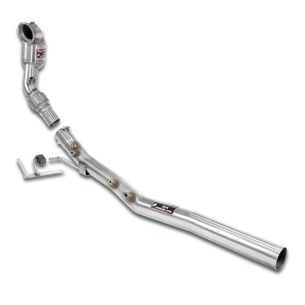 Tubo turbina con catalizzatore metallico 200 CPSI