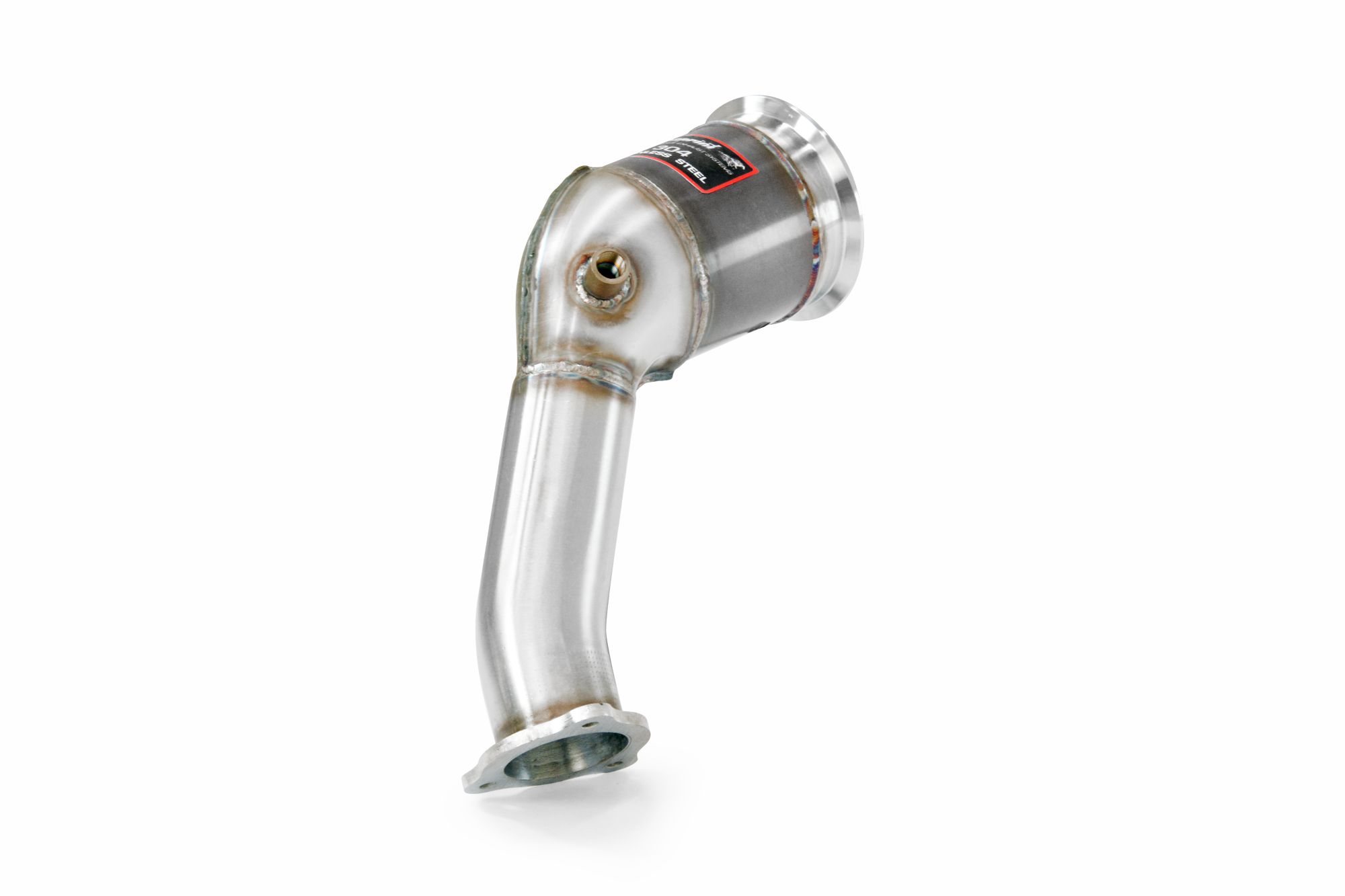 Downpipe Destro + catalizzatore metallico<br>(Guida a sinistra / destra)