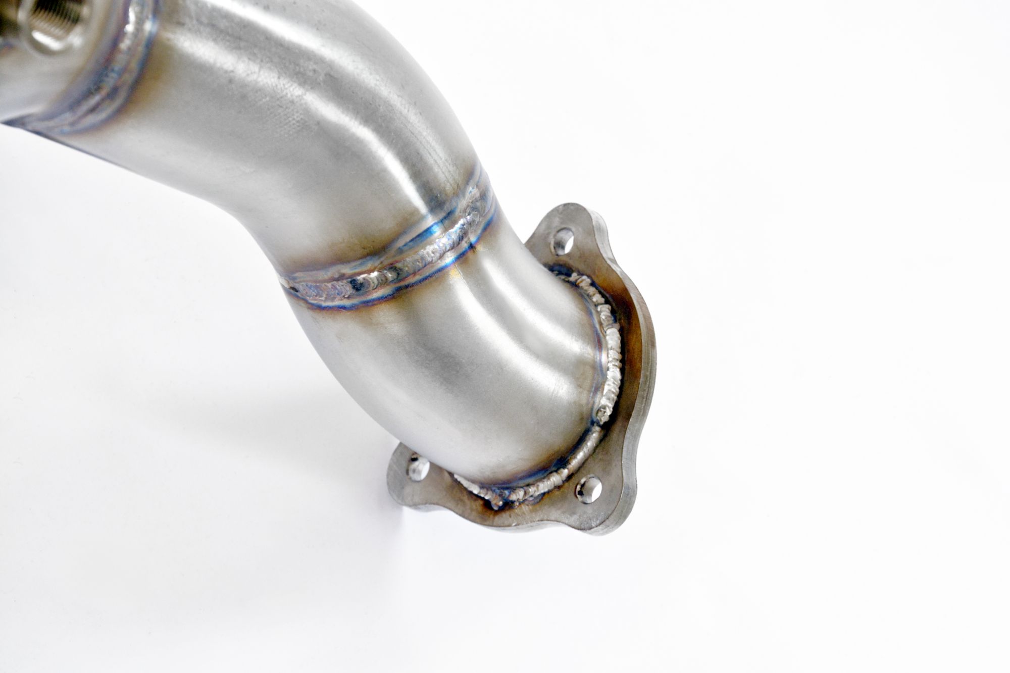 Downpipe Sinistro + catalizzatore metallico<br>(Guida a sinistra / destra)