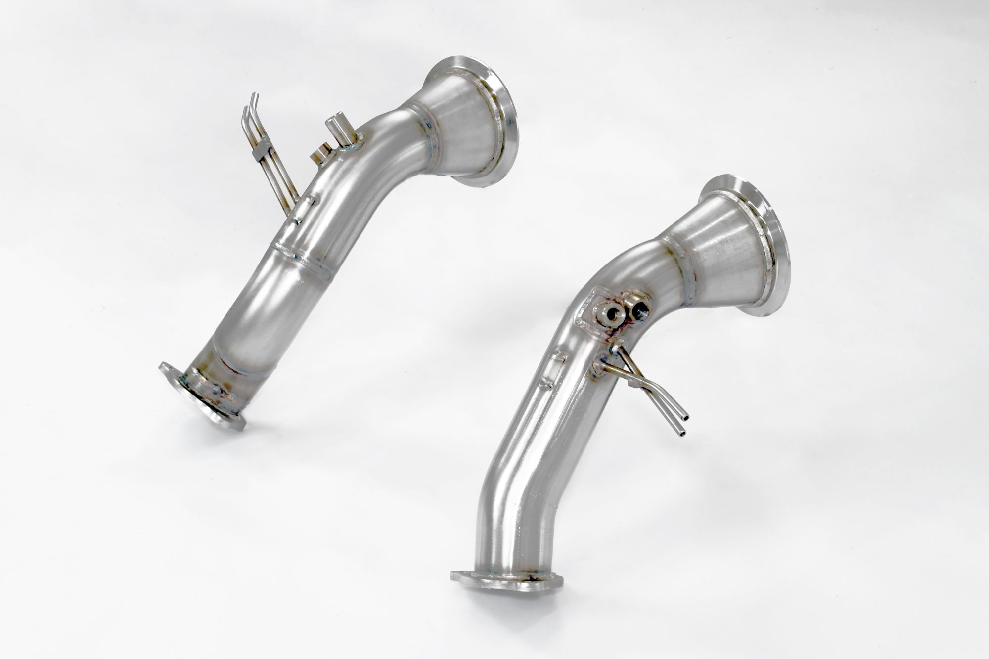 Kit downpipe Destro + Sinistro<br>(Sostituisce catalizzatore)<br>(Guida a sinistra / destra)