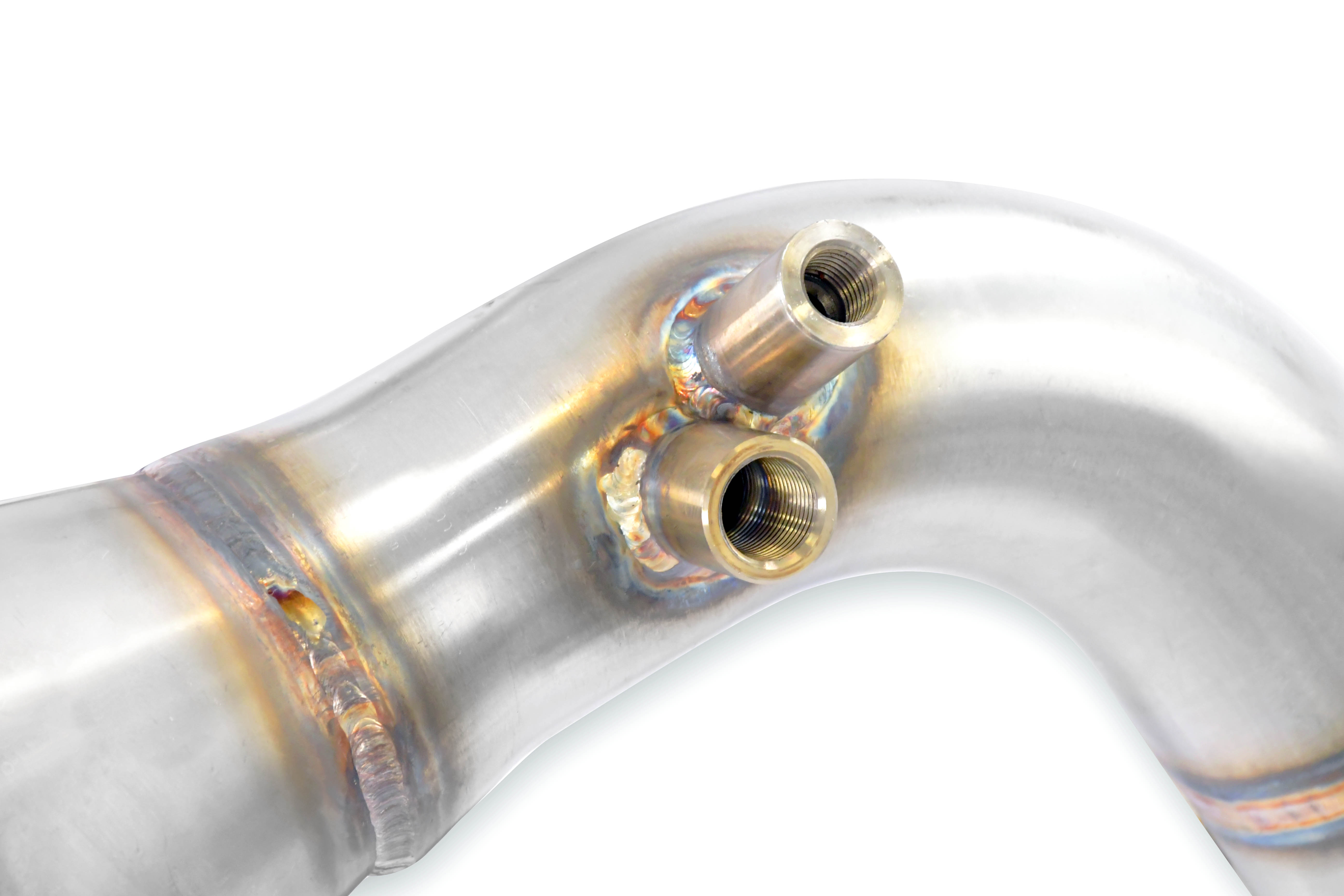 Kit downpipe Destro + Sinistro<br>(Sostituisce catalizzatore)<br>(Guida a sinistra / destra)