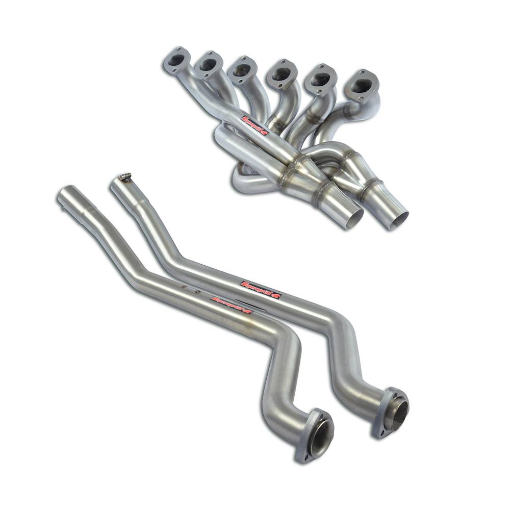 Collettore + tubi raccordo 100% Inox<br>(Guida a sinistra)