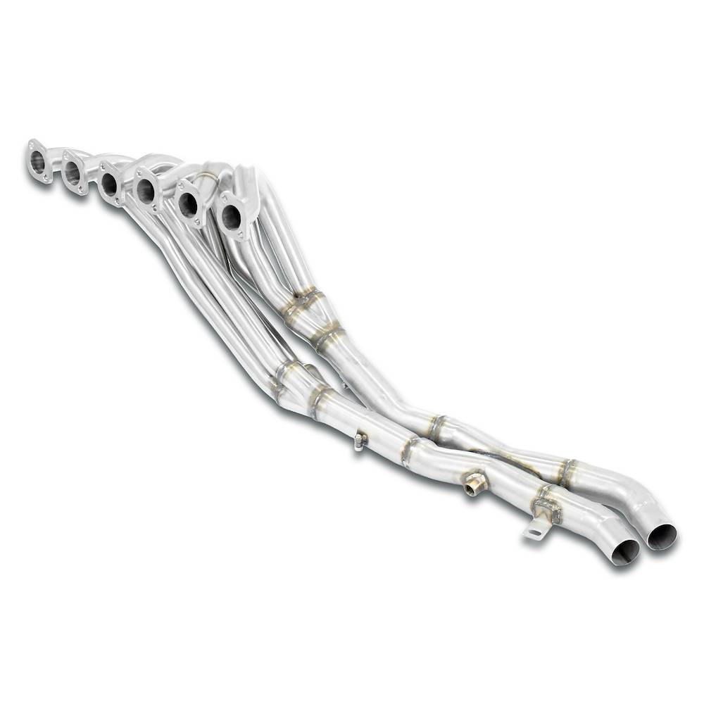 Collettore + "X-Pipe"<br>(Guida a sinistra)<br>100% Inox<br>Per catalizzatore di serie