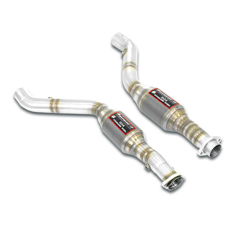 Kit anteriori Destro - Sinistro con catalizzatore metallico 100 CPSI