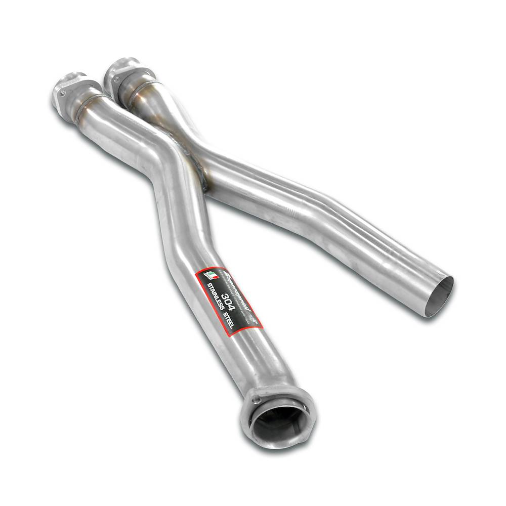 Tubo centrale "X".<br>Sostituisce scarico centrale di serie