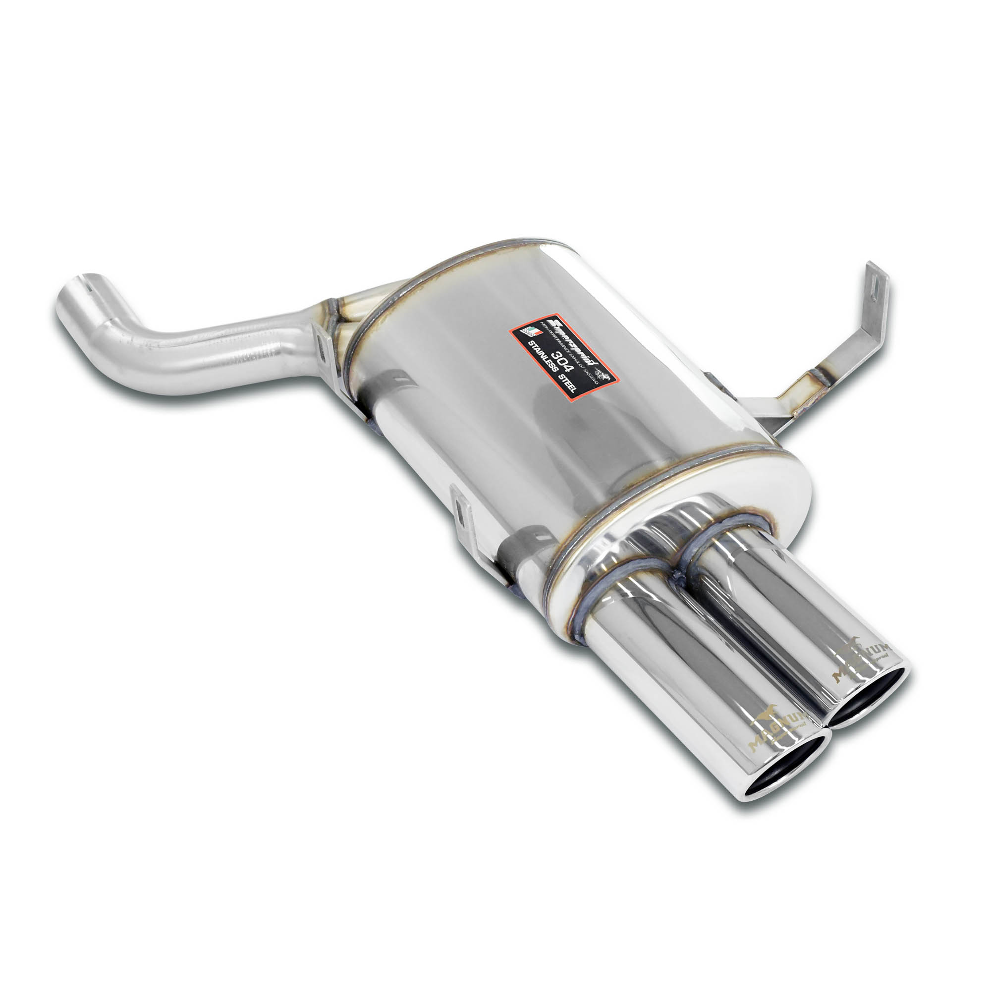 Rear muffler package<br><strong><span style="color:#ea0000;">Con omologazione CEE</span></strong>