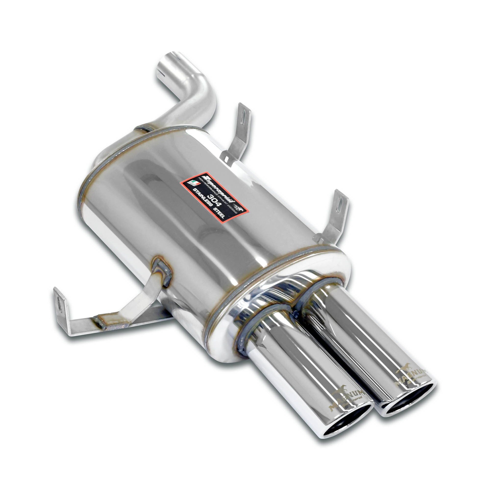 Rear muffler package<br><strong><span style="color:#ea0000;">Con omologazione CEE</span></strong>
