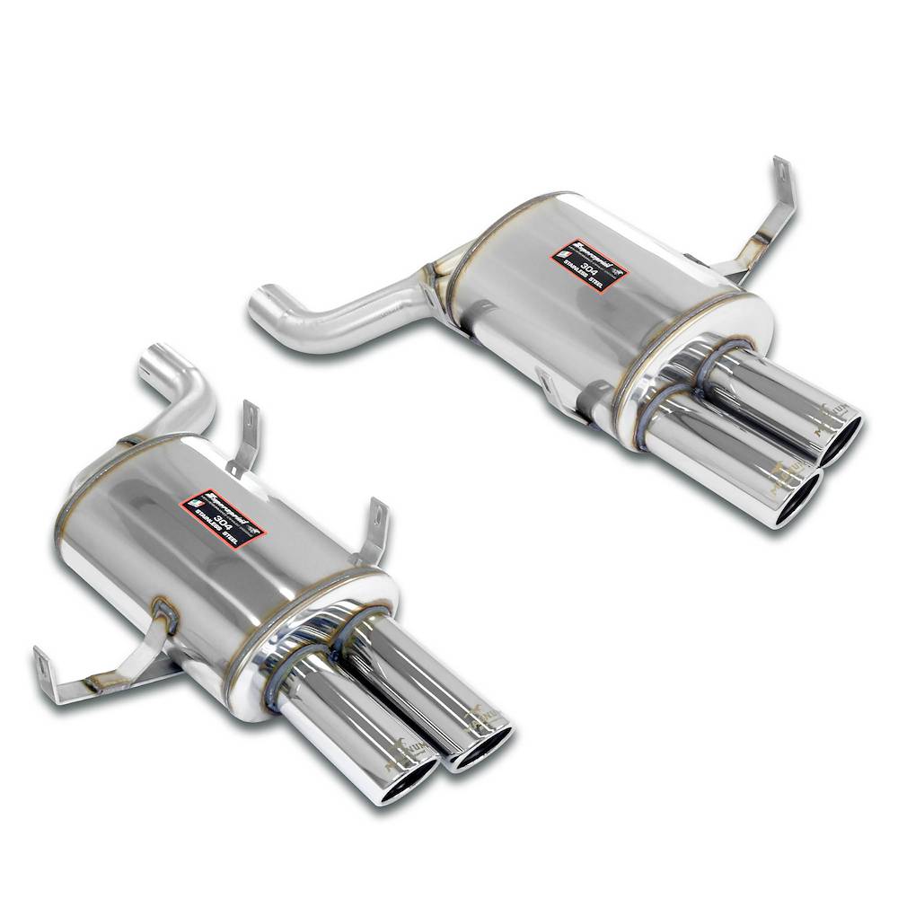 Rear muffler package<br><strong><span style="color:#ea0000;">Con omologazione CEE</span></strong>