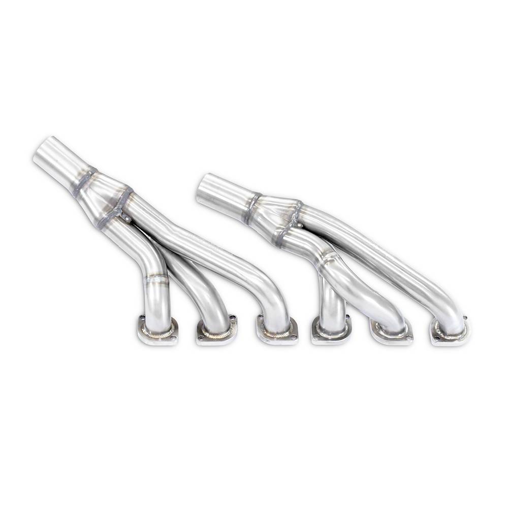 Collettore destro + sinistro<br>(Guida a sinistra)<br>sostituisce catalizzatore<br><strong><span style="color:#ea0000;">+20 Hp,<br>+45 / 50 Nm</span></strong>