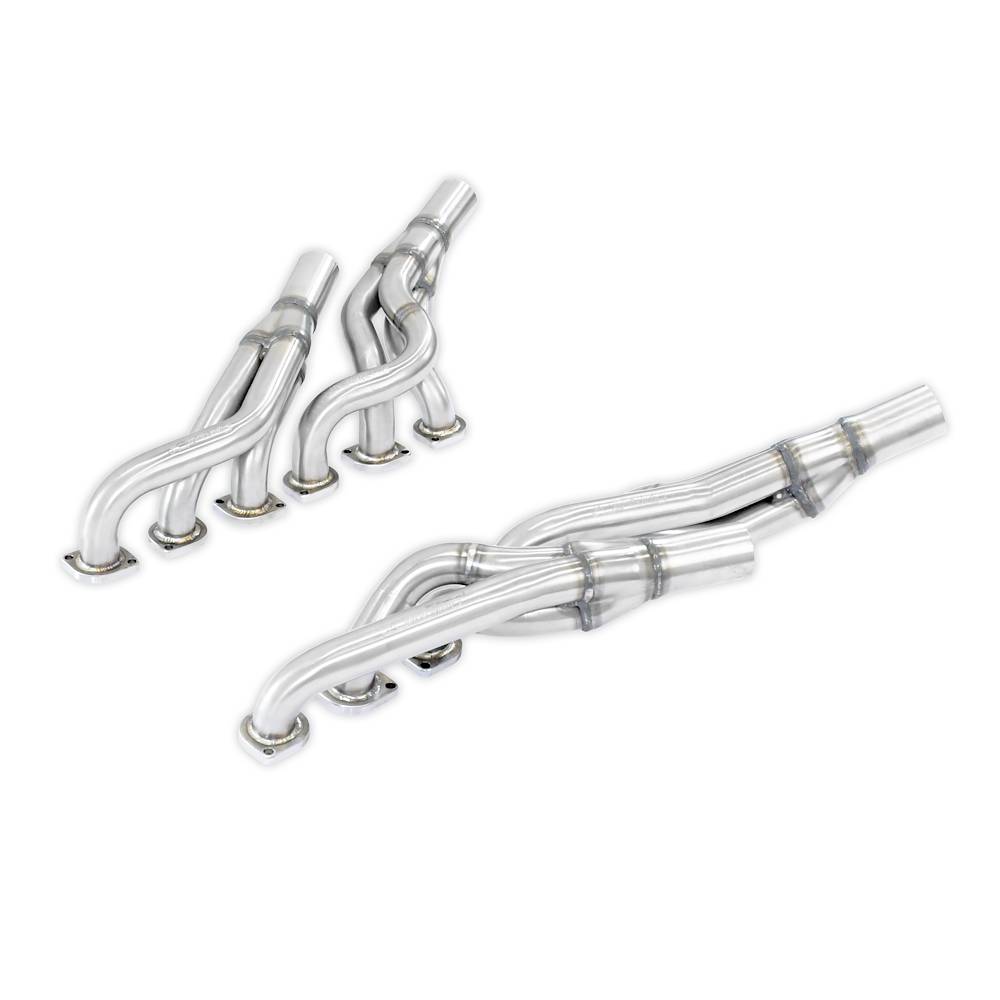 Collettore destro + sinistro<br>(Guida a sinistra)<br>sostituisce catalizzatore<br><strong><span style="color:#ea0000;">+20 Hp,<br>+45 / 50 Nm</span></strong>