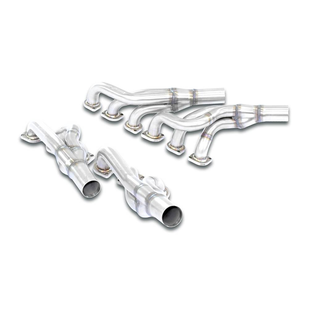 Collettore destro + sinistro<br>(Guida a sinistra)<br>sostituisce catalizzatore<br><strong><span style="color:#ea0000;">+20 Hp,<br>+45 / 50 Nm</span></strong>