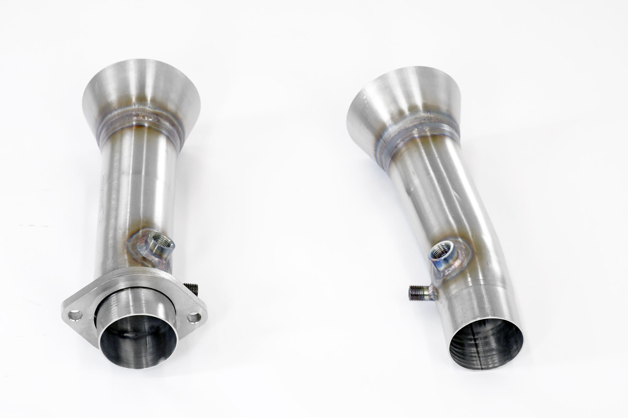 Downpipe Destro - Sinistro<br>(Sostituiscono Pre-catalizzatore,<br>Da saldare su collettori di serie)