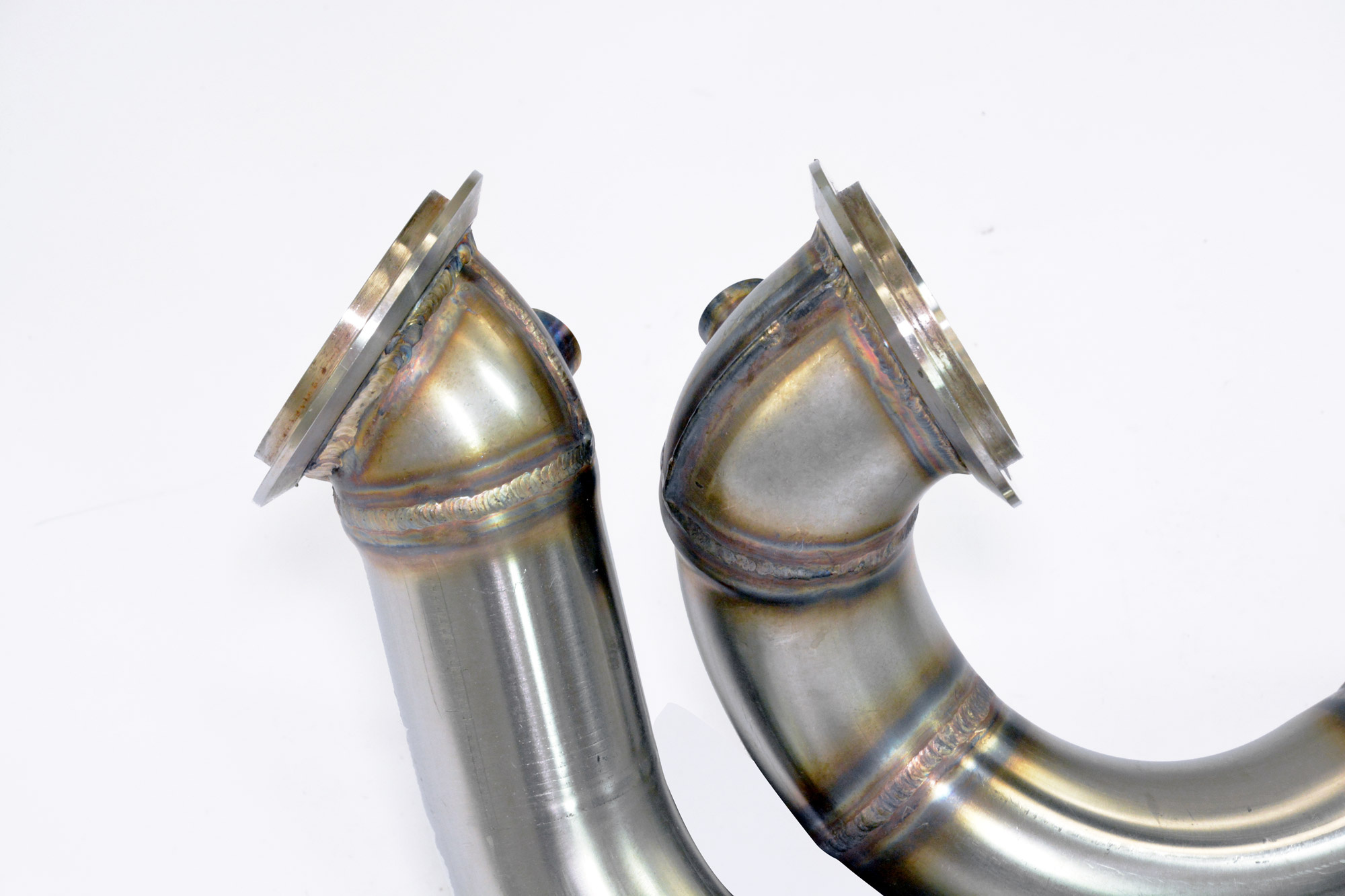 Kit downpipe Destro - Sinistro senza giunto compensatore<br>(sostituisce pre-catalizzatore principale)