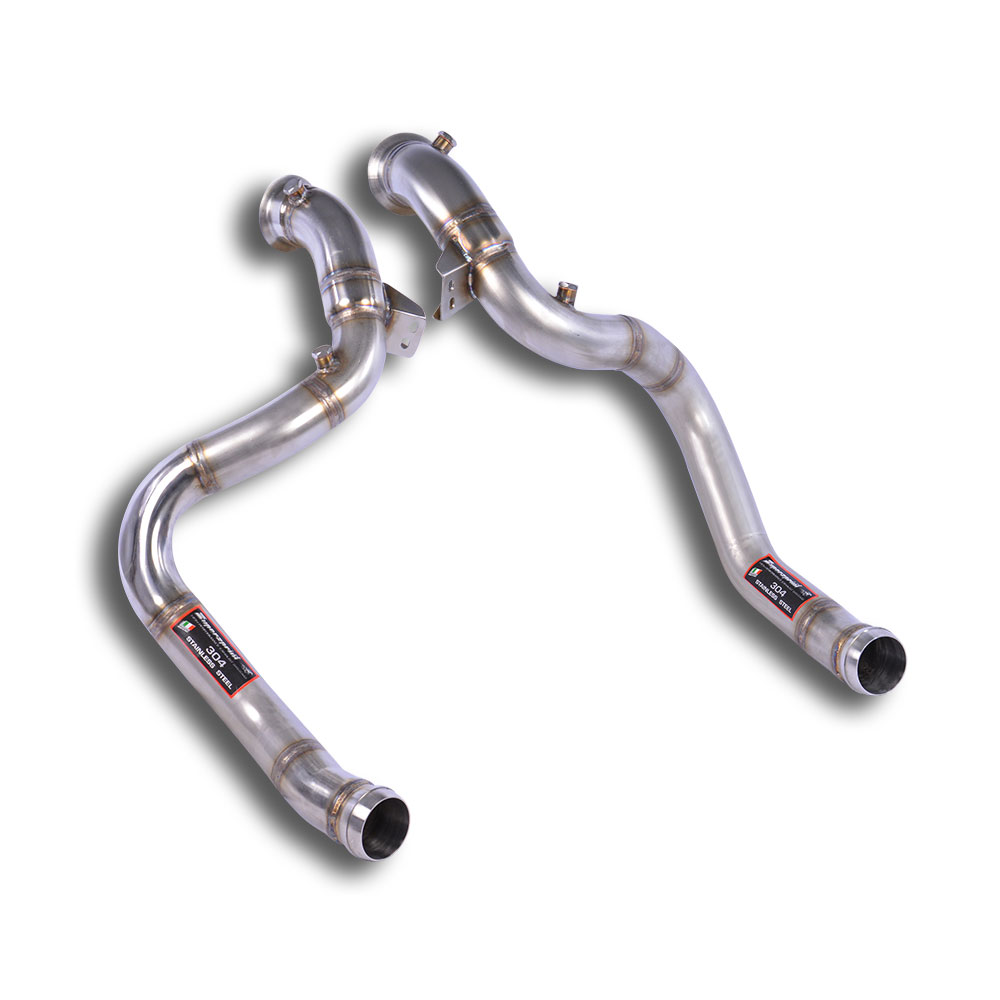 Kit downpipe Destro + Sinistro<br>(Elimina catalizzatore primario e secondario)