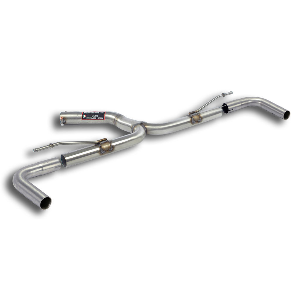 Tubo posteriore "Y-Pipe" Destro-Sinistro<br>(Elimina silenziatore posteriore di serie)
