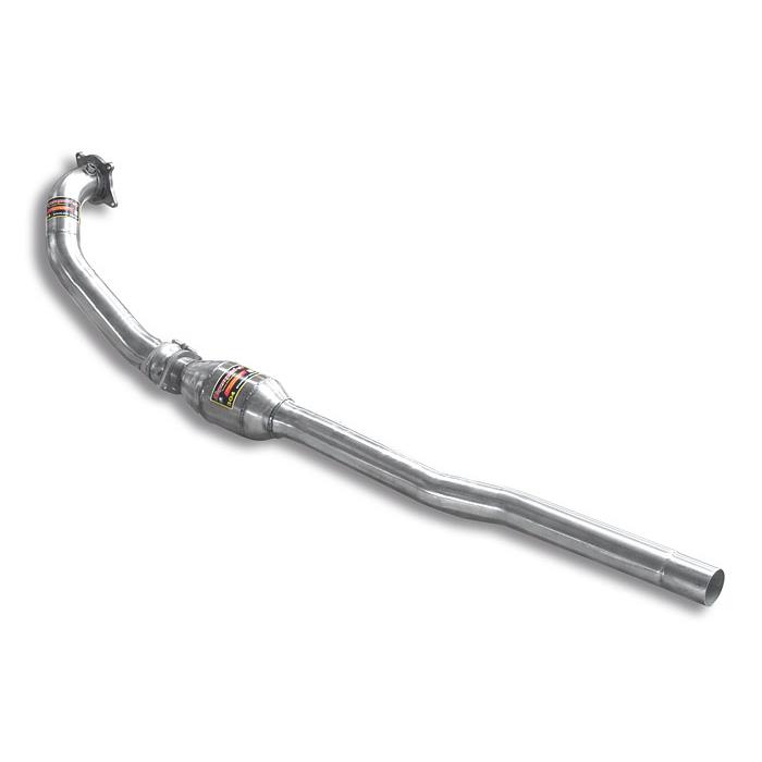 Kit tubo turbina + Catalizzatore metallico WRC 100 CPSI