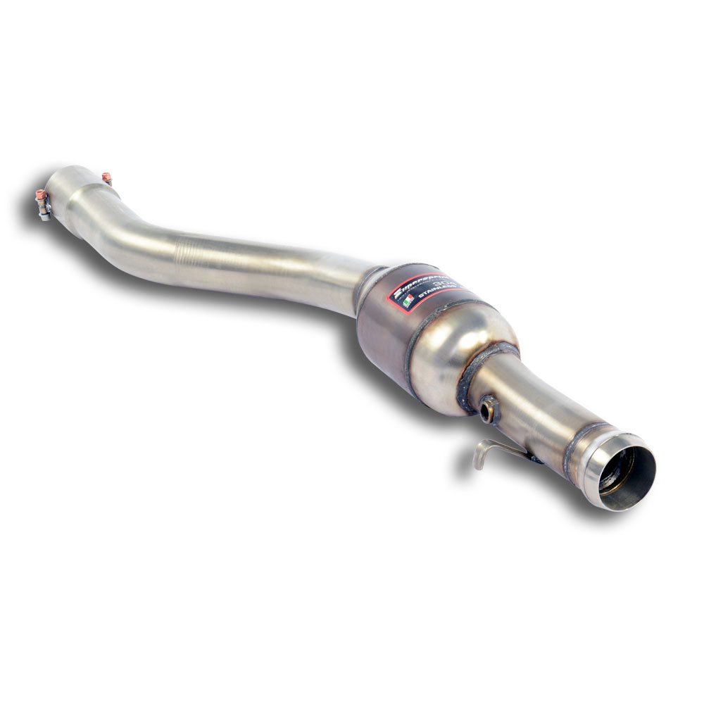 Anteriore sinistro con catalizzatore metallico
