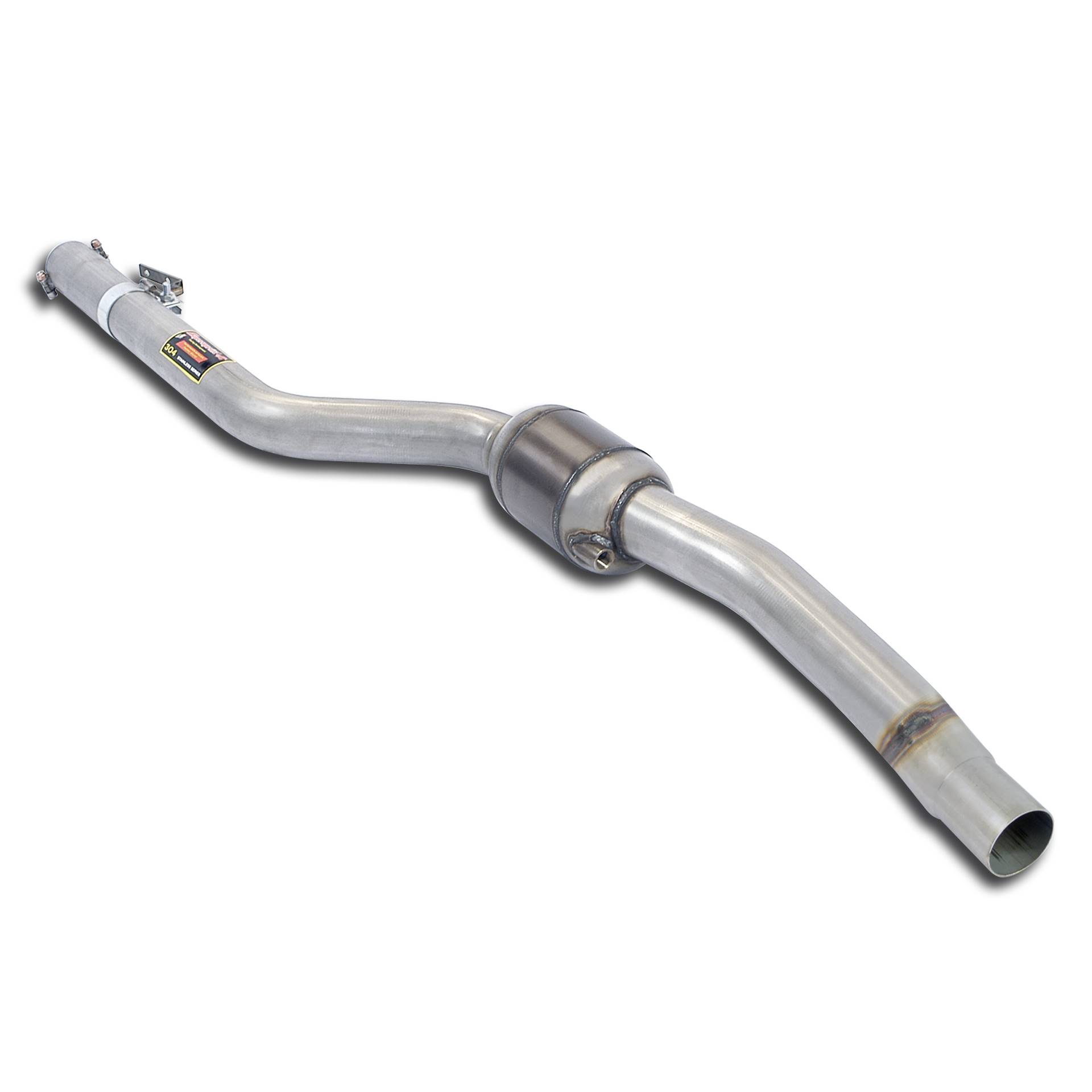 Anteriore con catalizzatore metallico Sinistro
