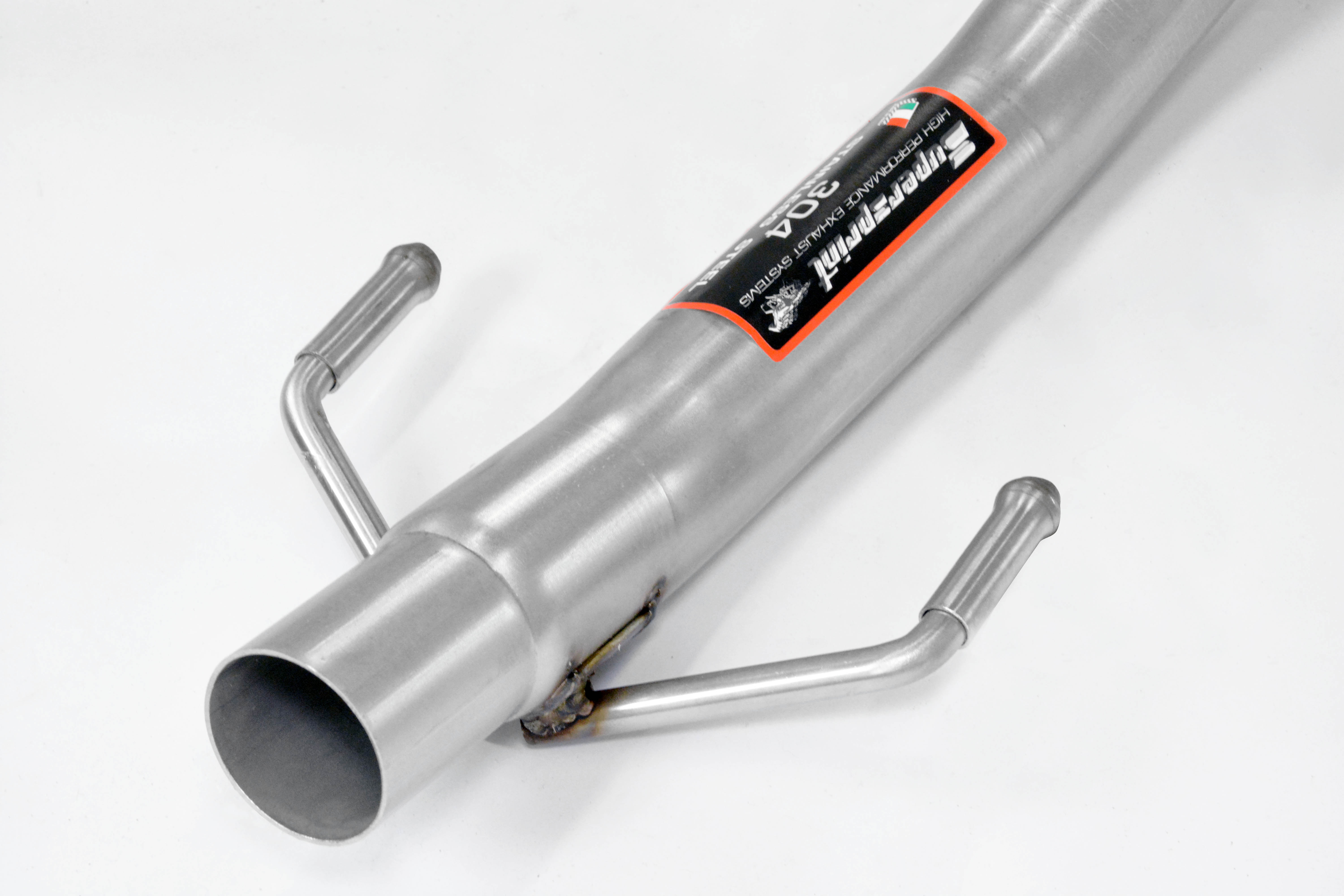 Kit tubo turbina 100% Inox<br>(Sostituisce catalizzatore di serie)