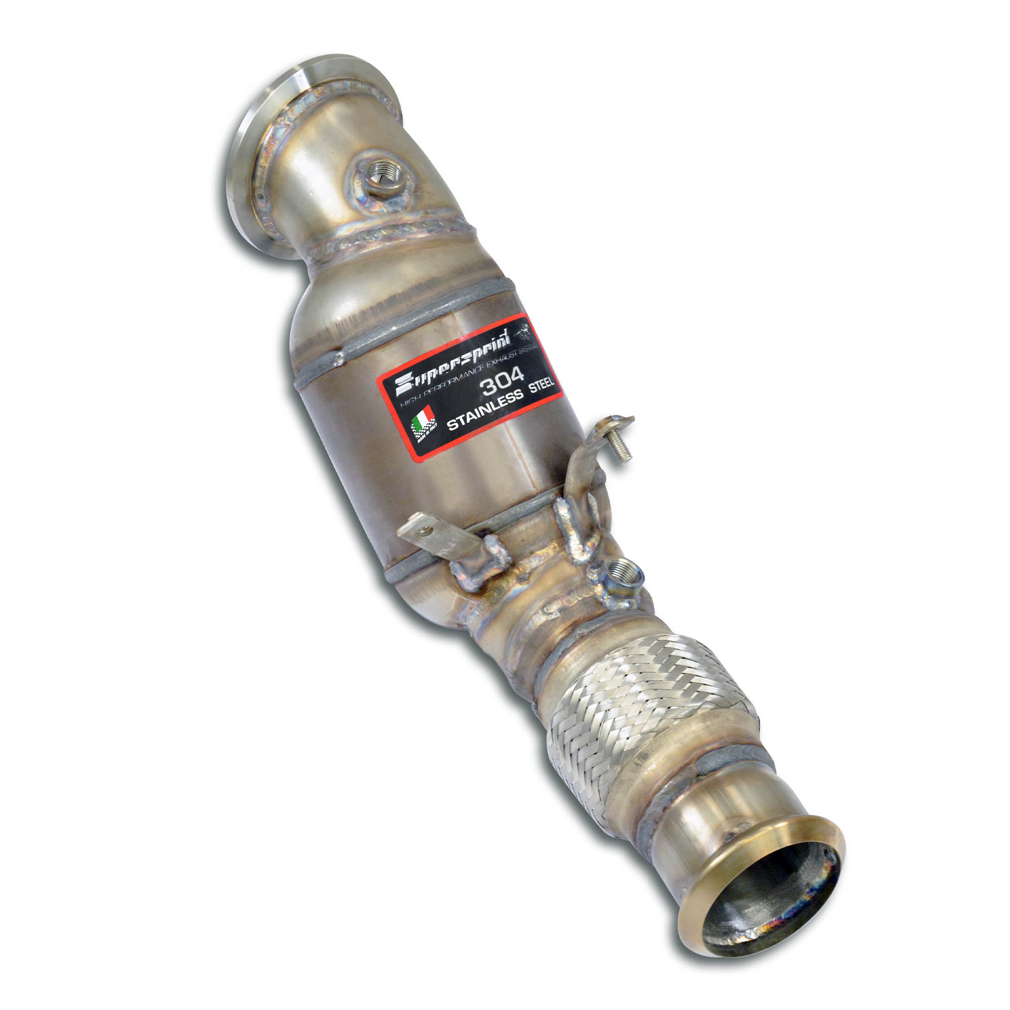 Downpipe + Catalizzatore metallico