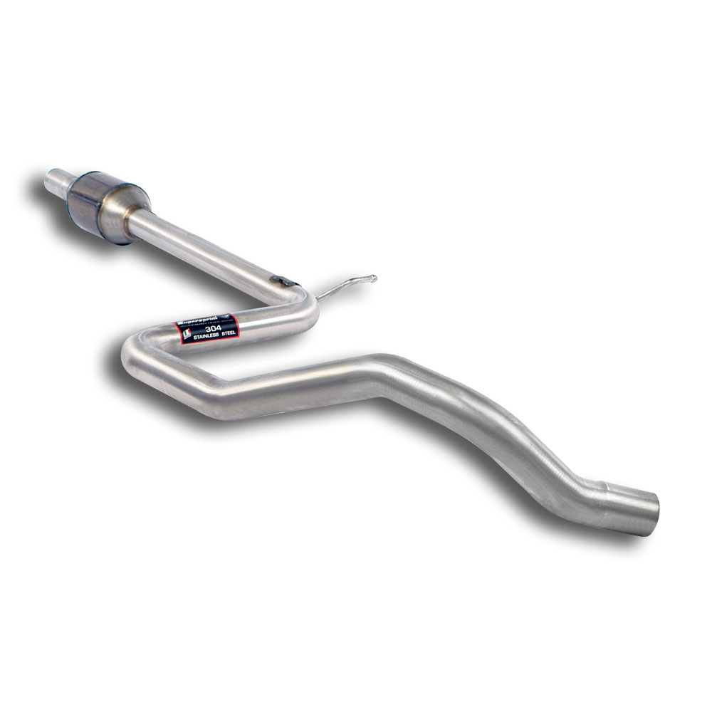 Tubo centrale con catalizzatore metallico