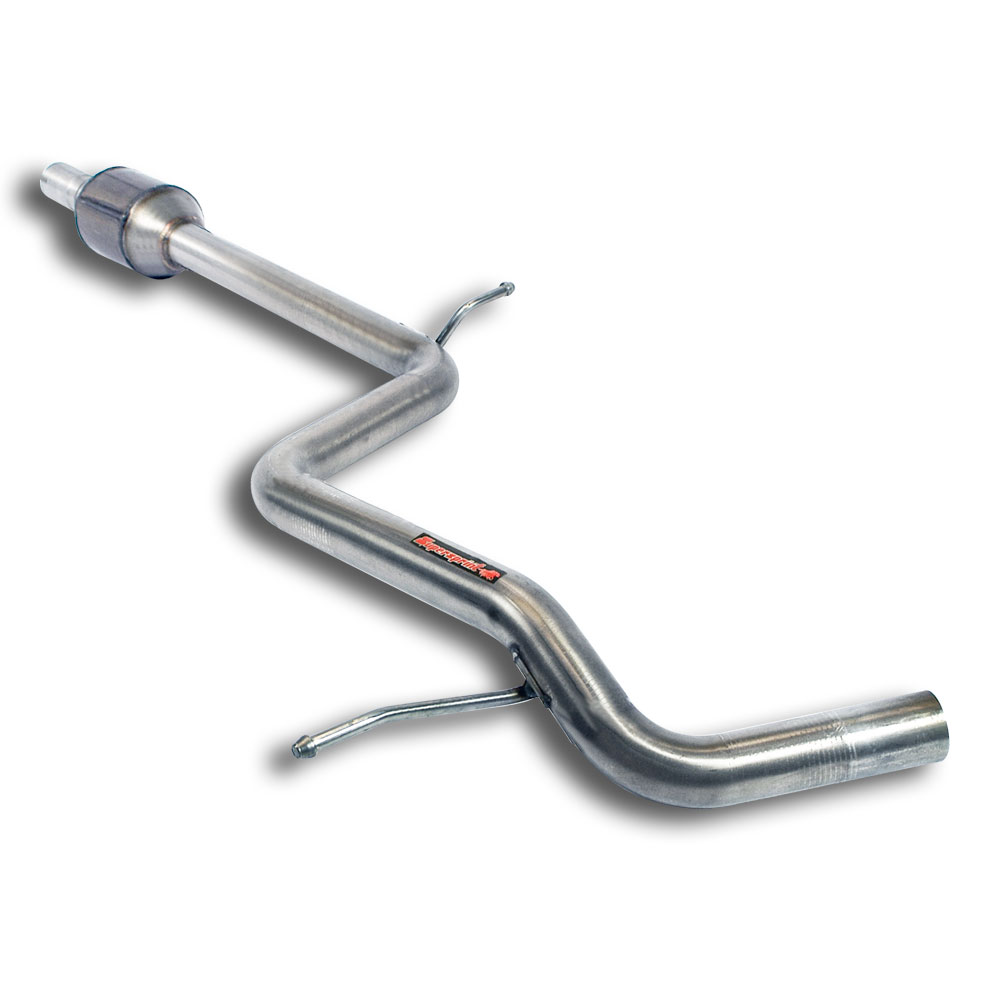 Tubo centrale con catalizzatore metallico