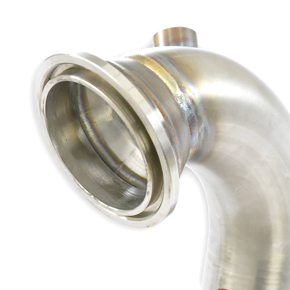 Downpipe<br>Con prese per sensori<br>(Sostituisce catalizzatore di serie)