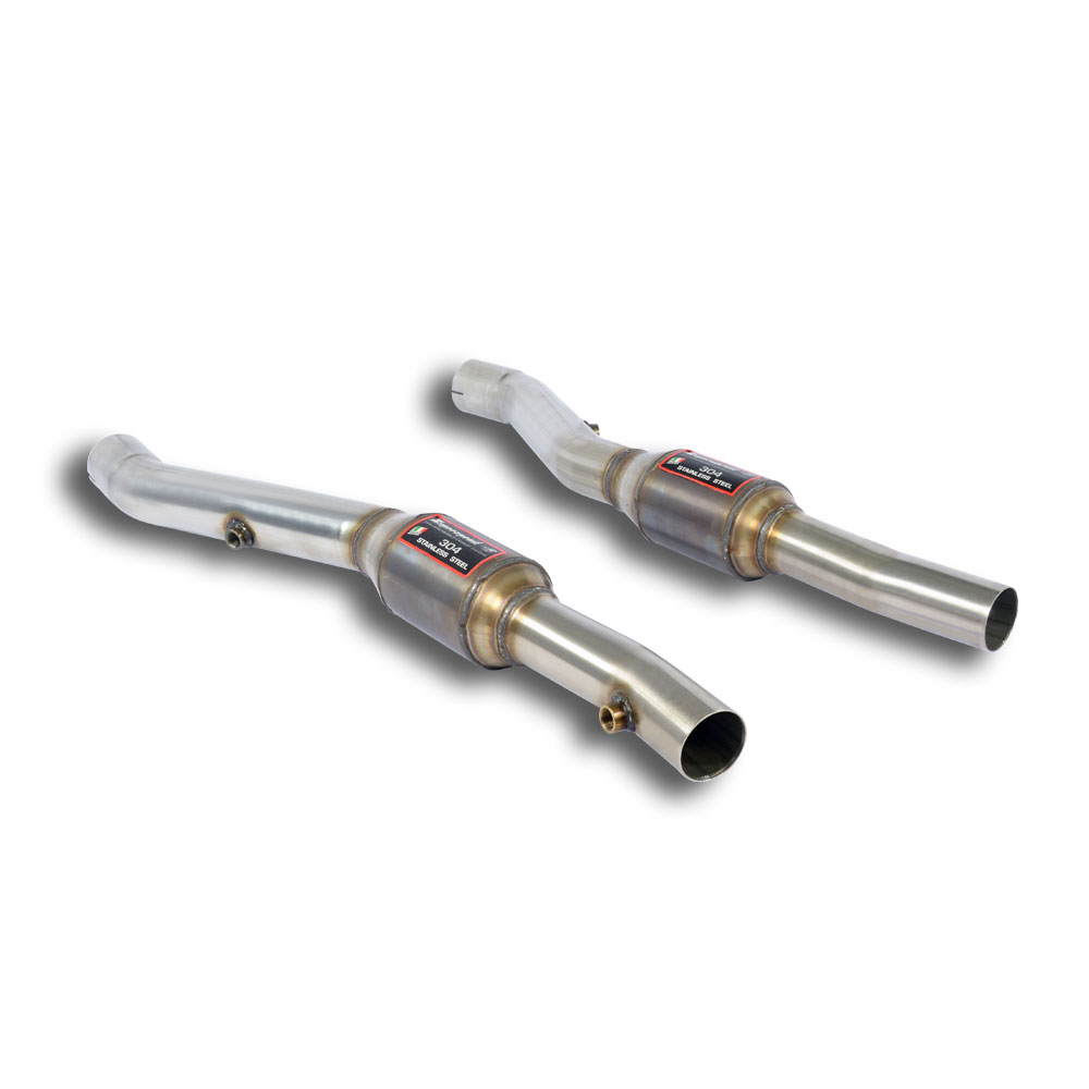 Kit anteriori Destro - Sinistro con catalizzatore metallico 100 CPSI