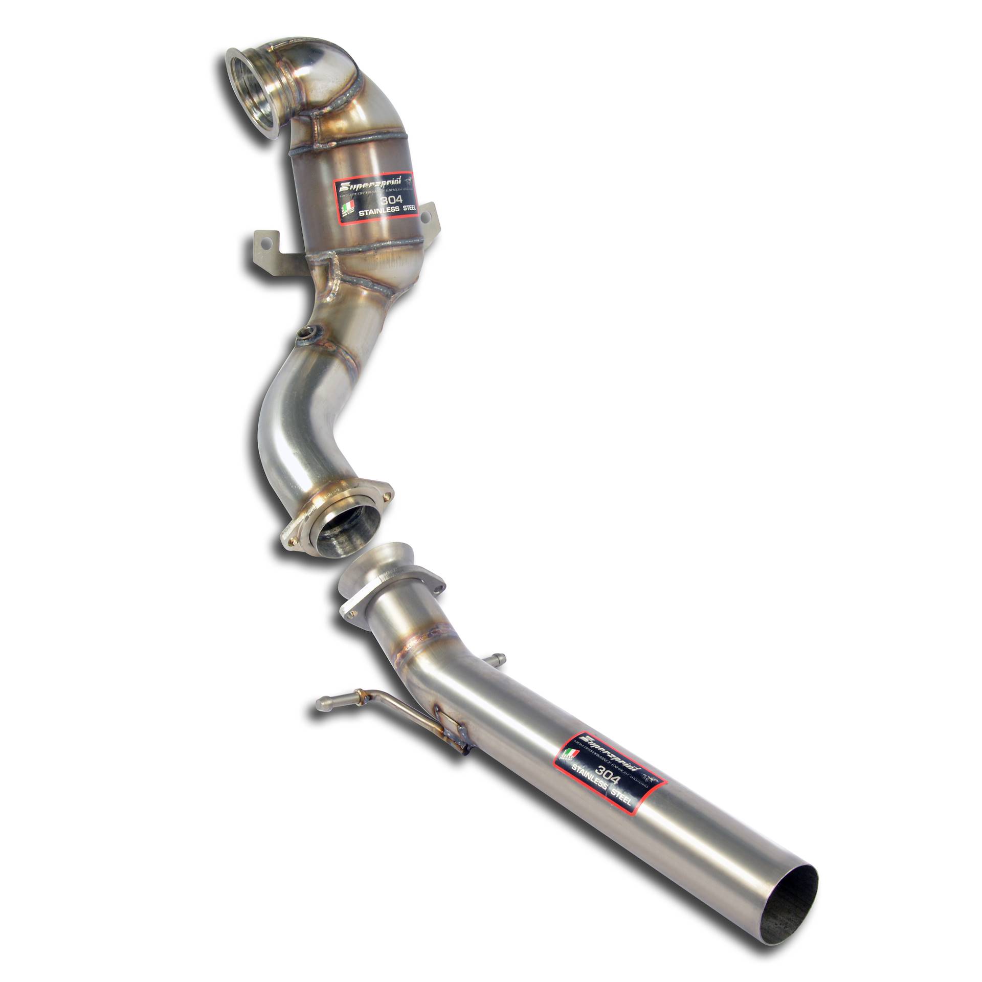 Tubo turbina con catalizzatore metallico 200 CPSI