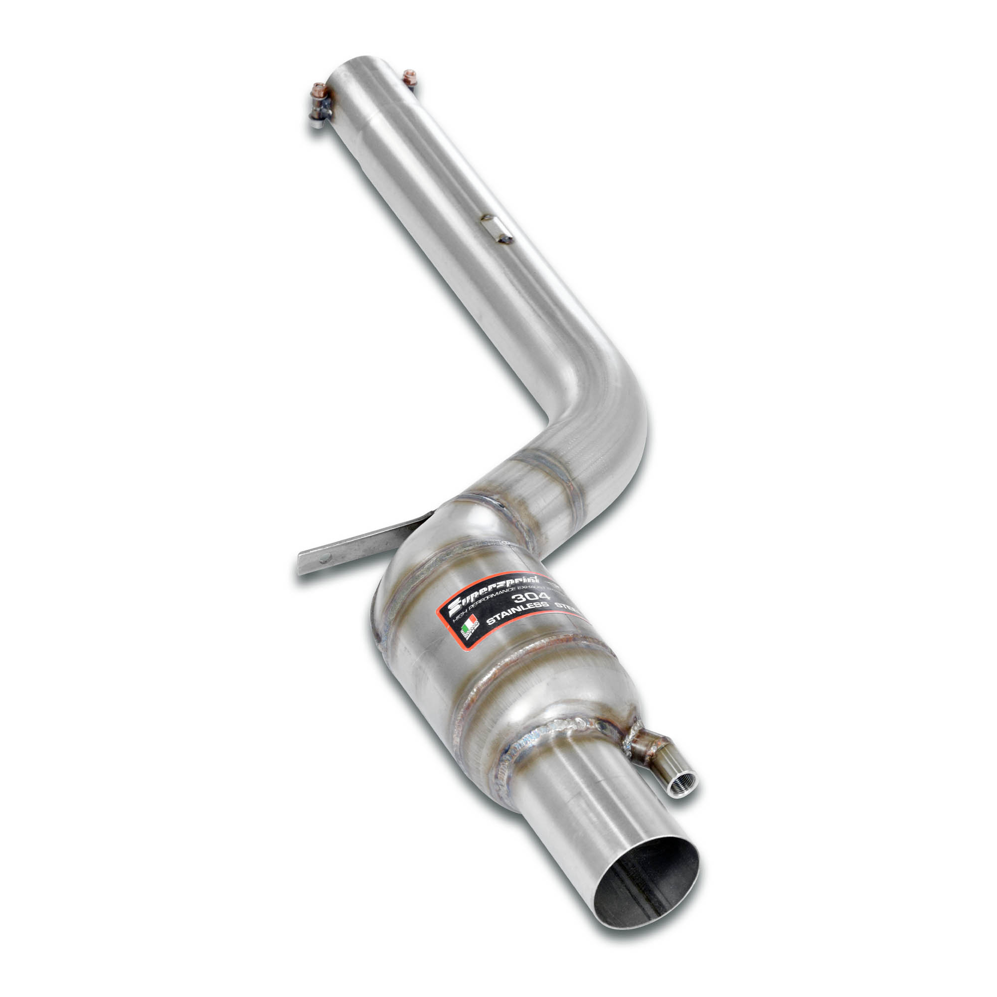 Anteriore destro con catalizzatore metallico 