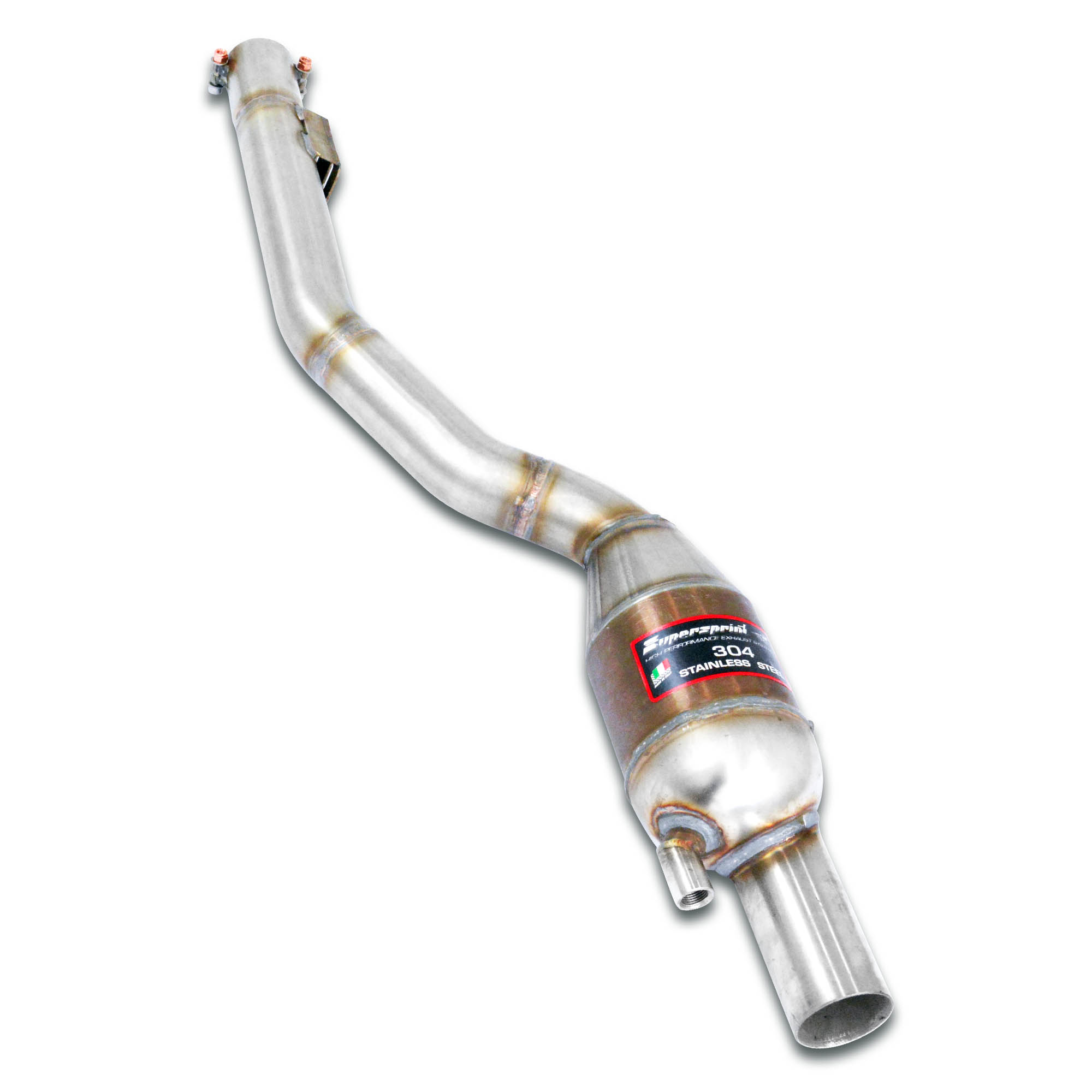 Anteriore con catalizzatore metallico Sinistro
