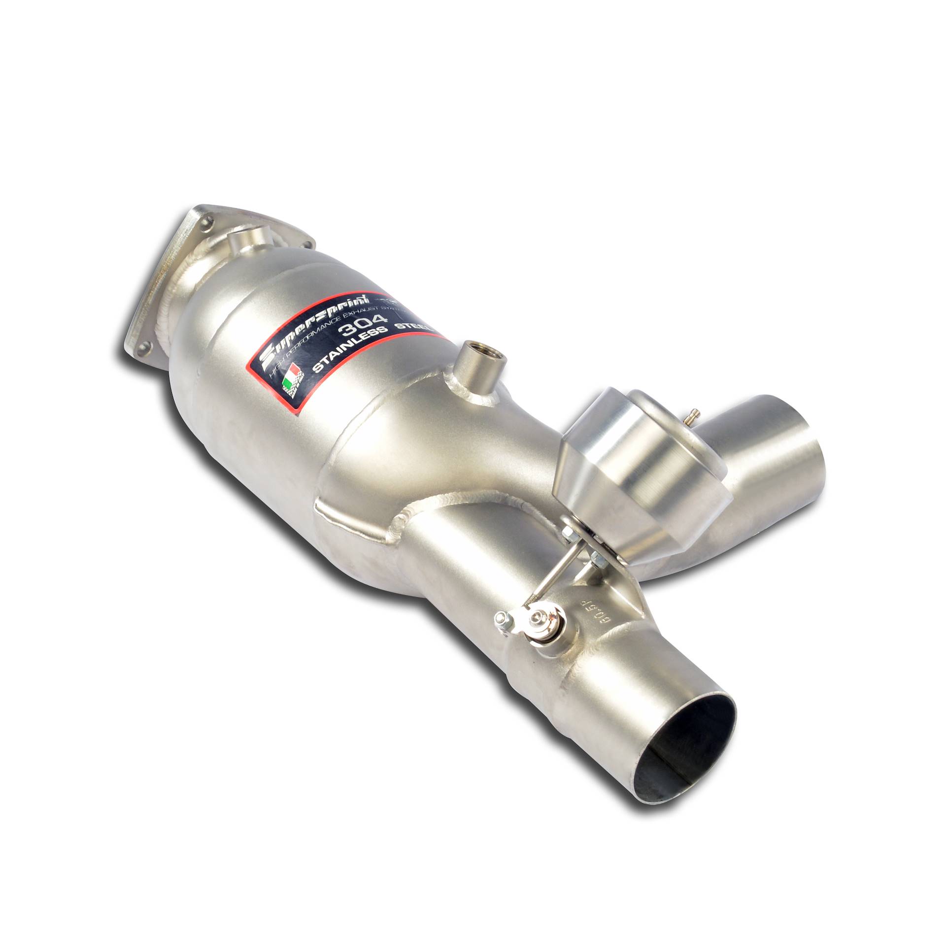 Anteriore con Catalizzatore Metallico + Valvola Sinistro