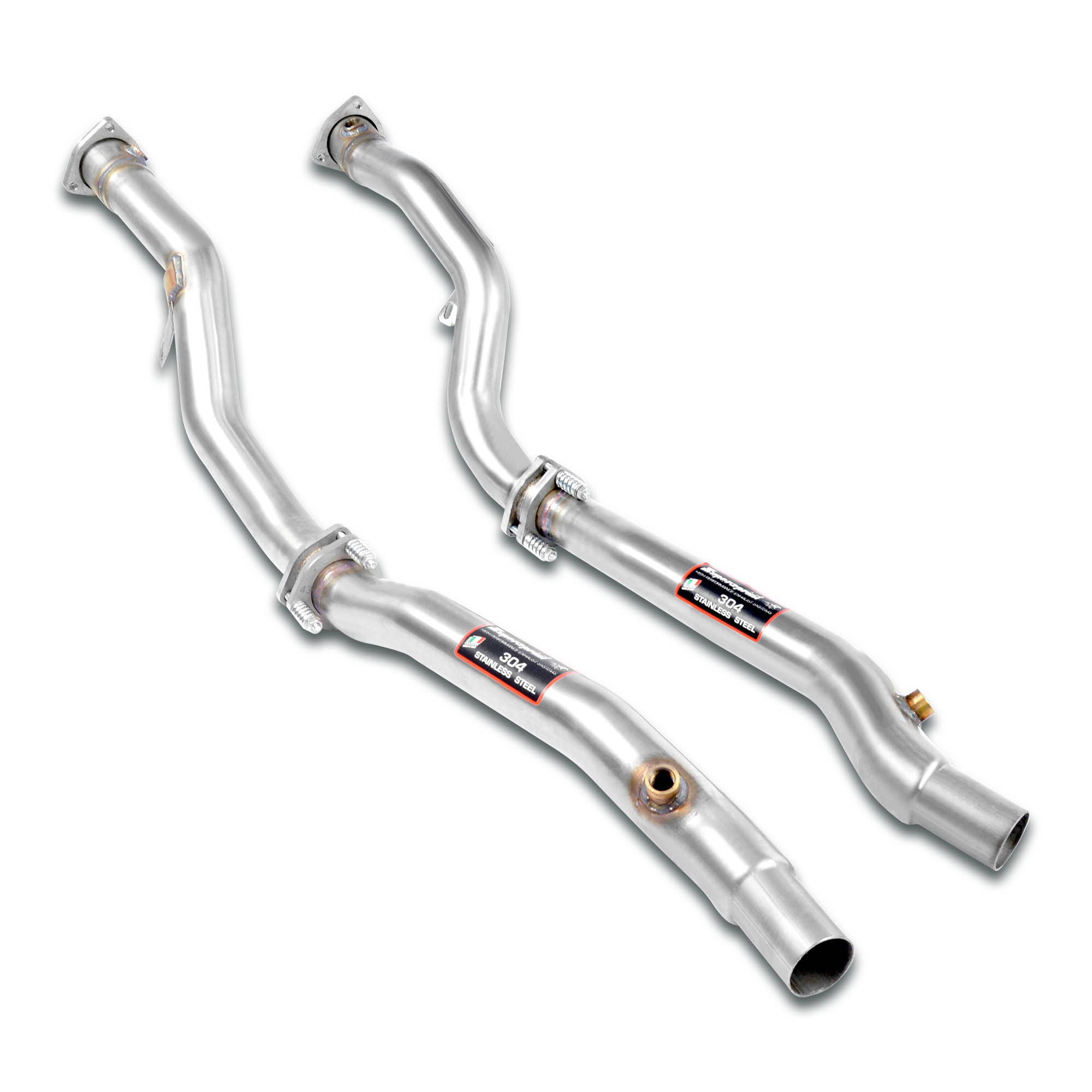 Kit downpipe Destro + Sinistro<br>(Sostituisce catalizzatore)