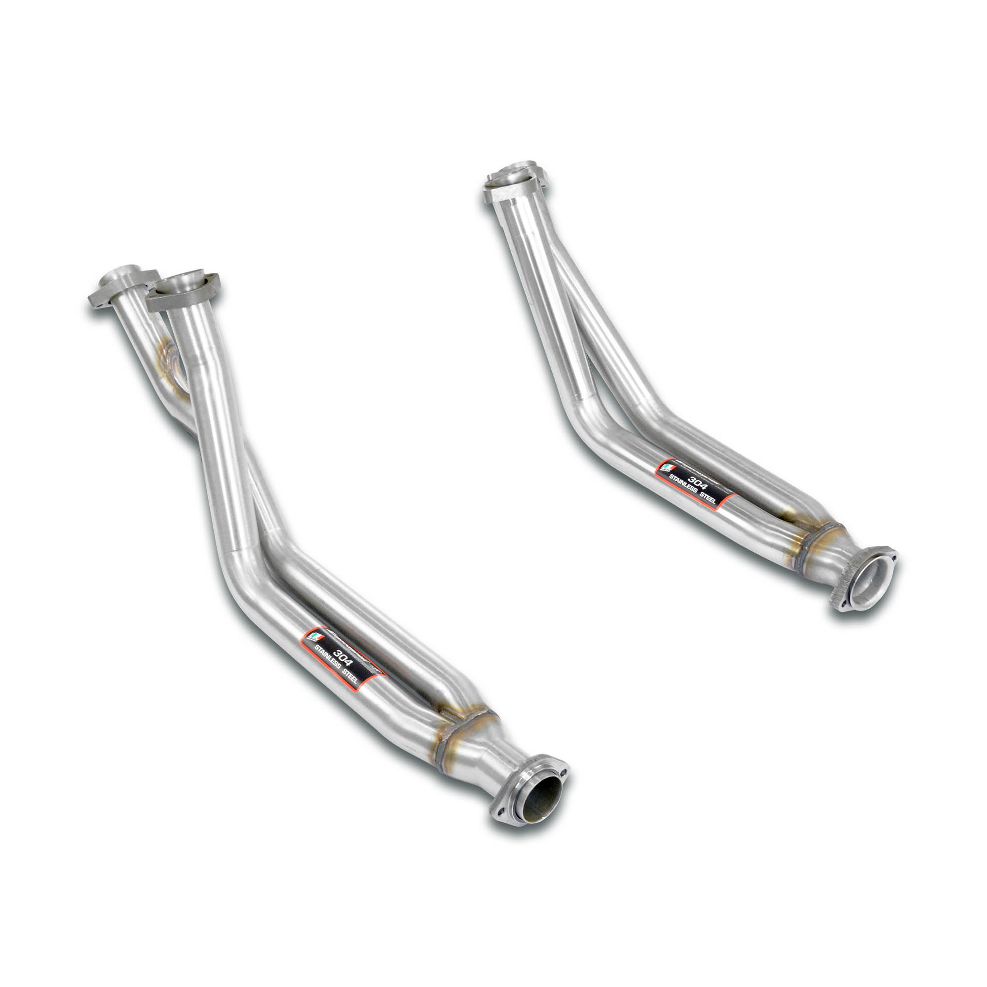 Kit Downpipe Destro - Sinistro<br>(Per collettori di serie - Euro version)<br>(Solo guida a sinistra)