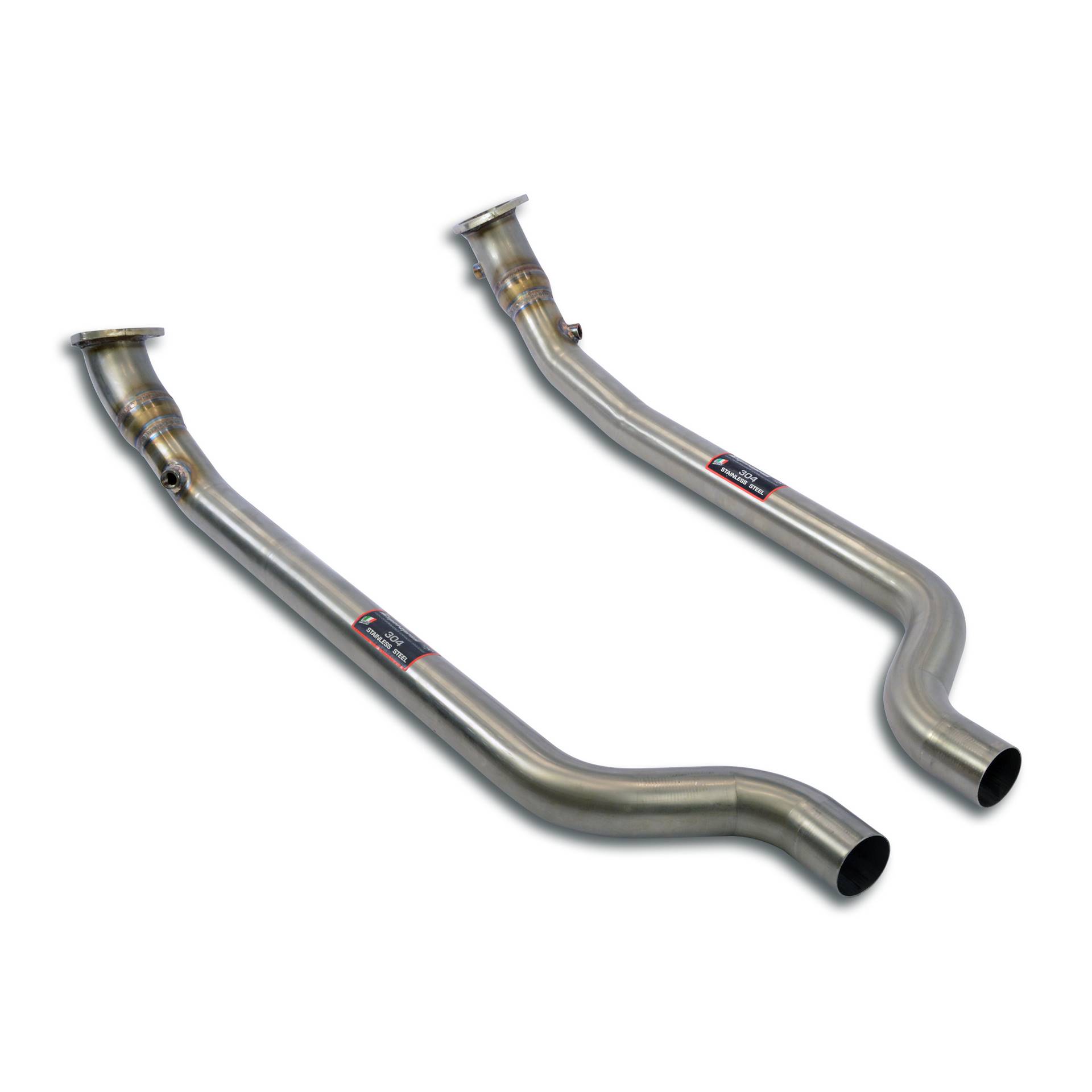 Kit downpipe destro + sinistro<br>(sostituisce catalizzatore) 