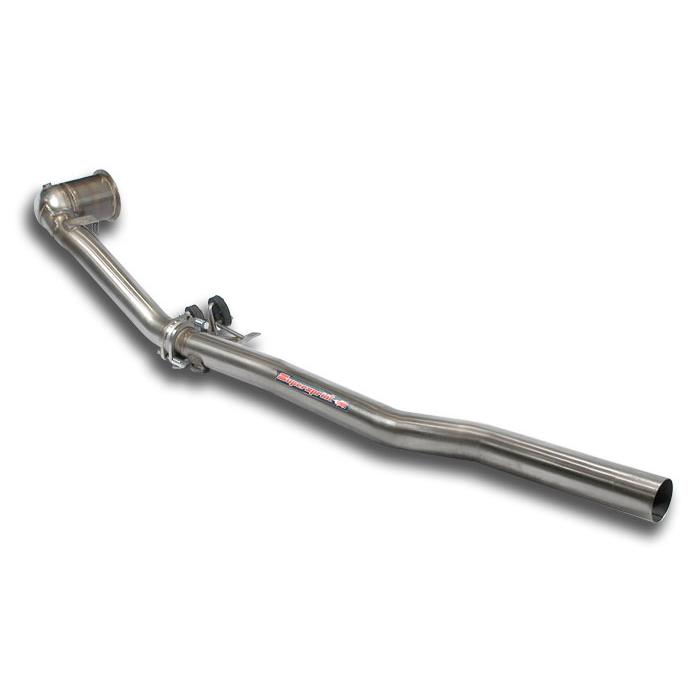 Kit tubi turbina con pre-catalizzatore metallico 100CPSI WRC