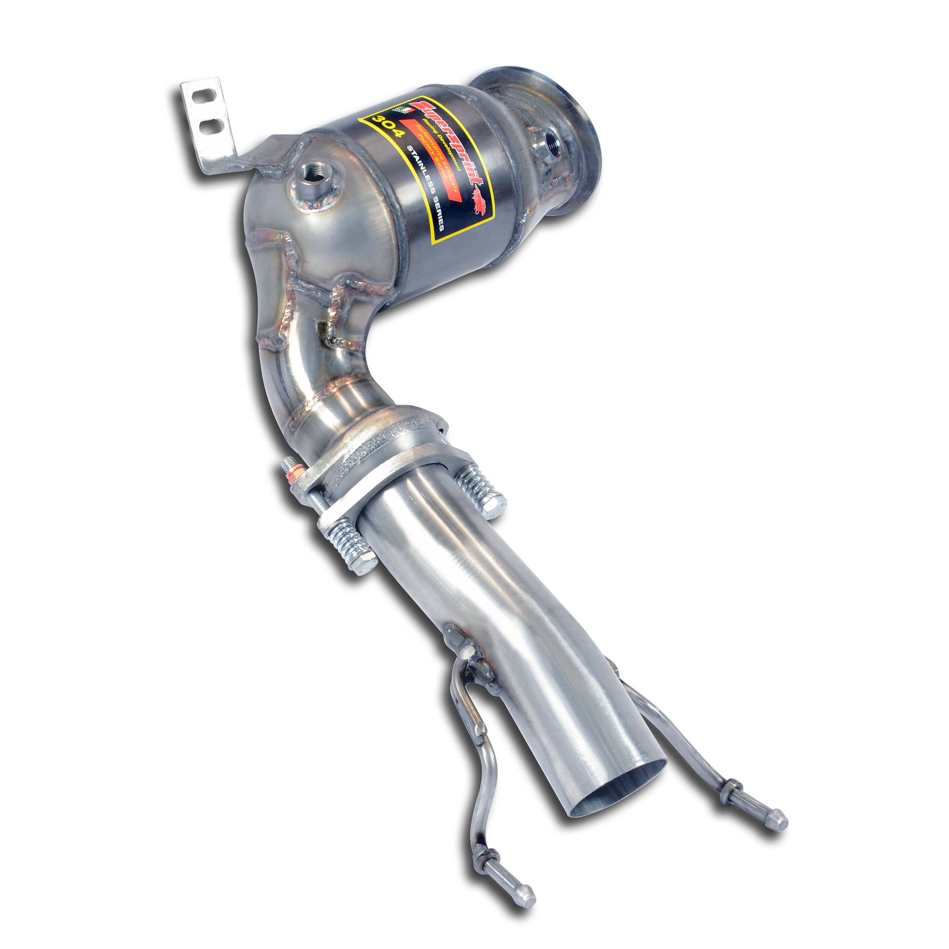 Downpipe + catalizzatore metallico