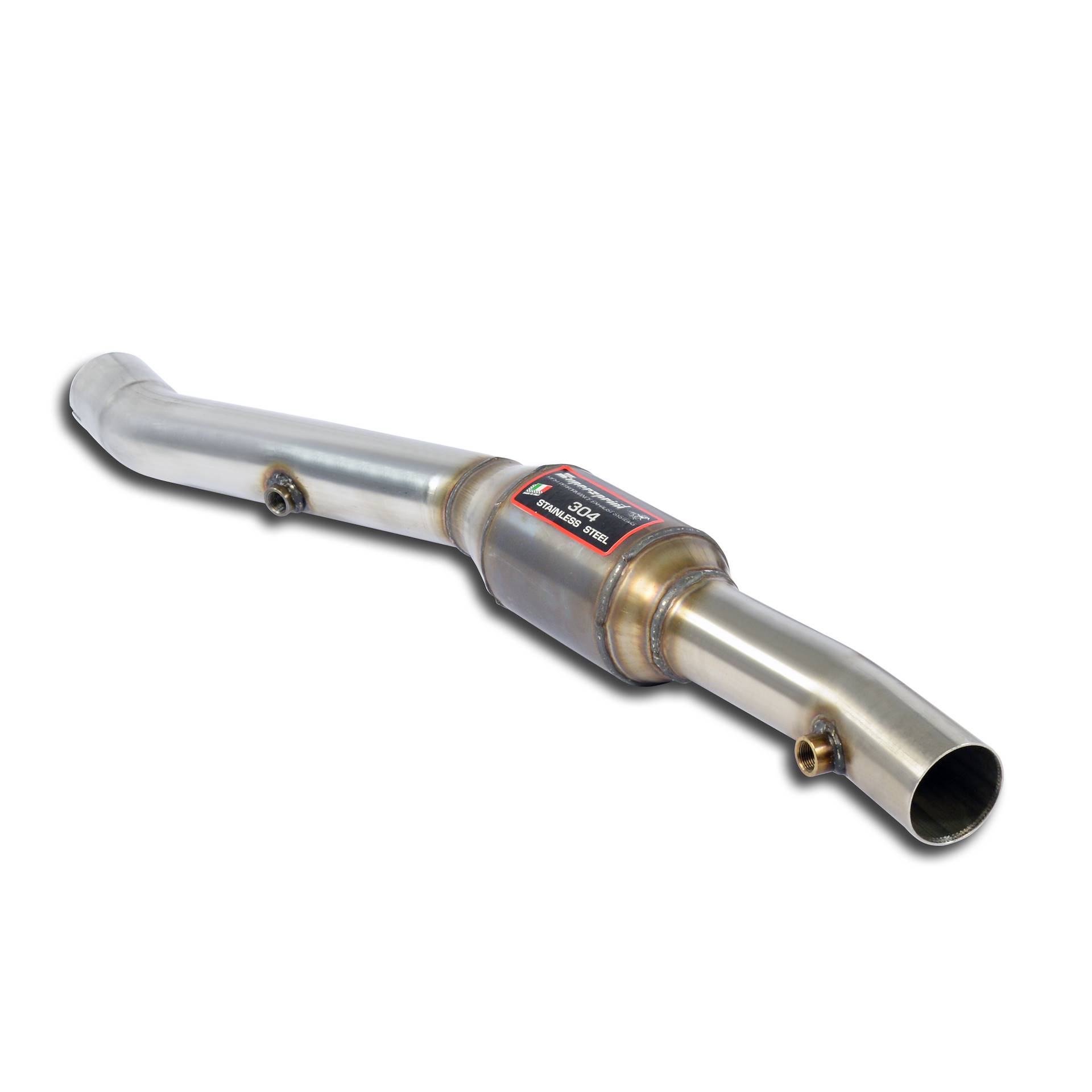 Anteriore con catalizzatore metallico sinistro 100 CPSI