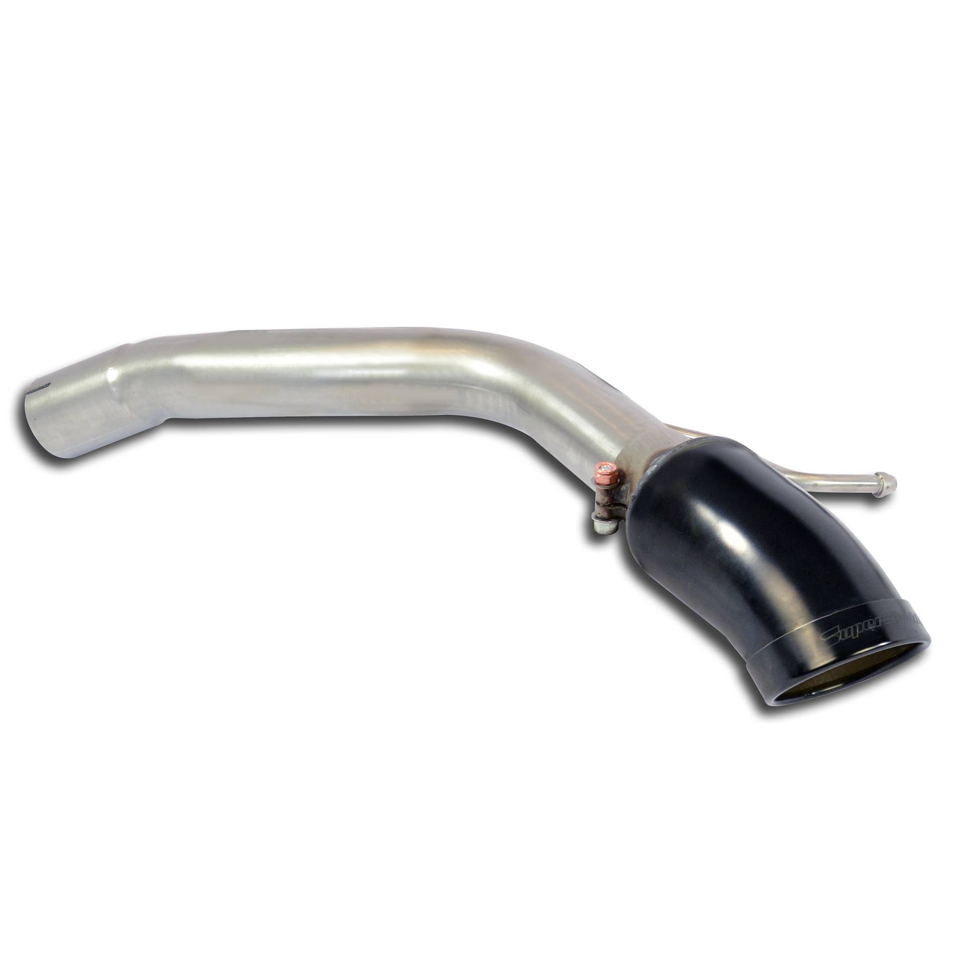 Tubo posteriore destro "Gun Metal Grey" O80<br>(Elimina silenziatore posteriore di serie)